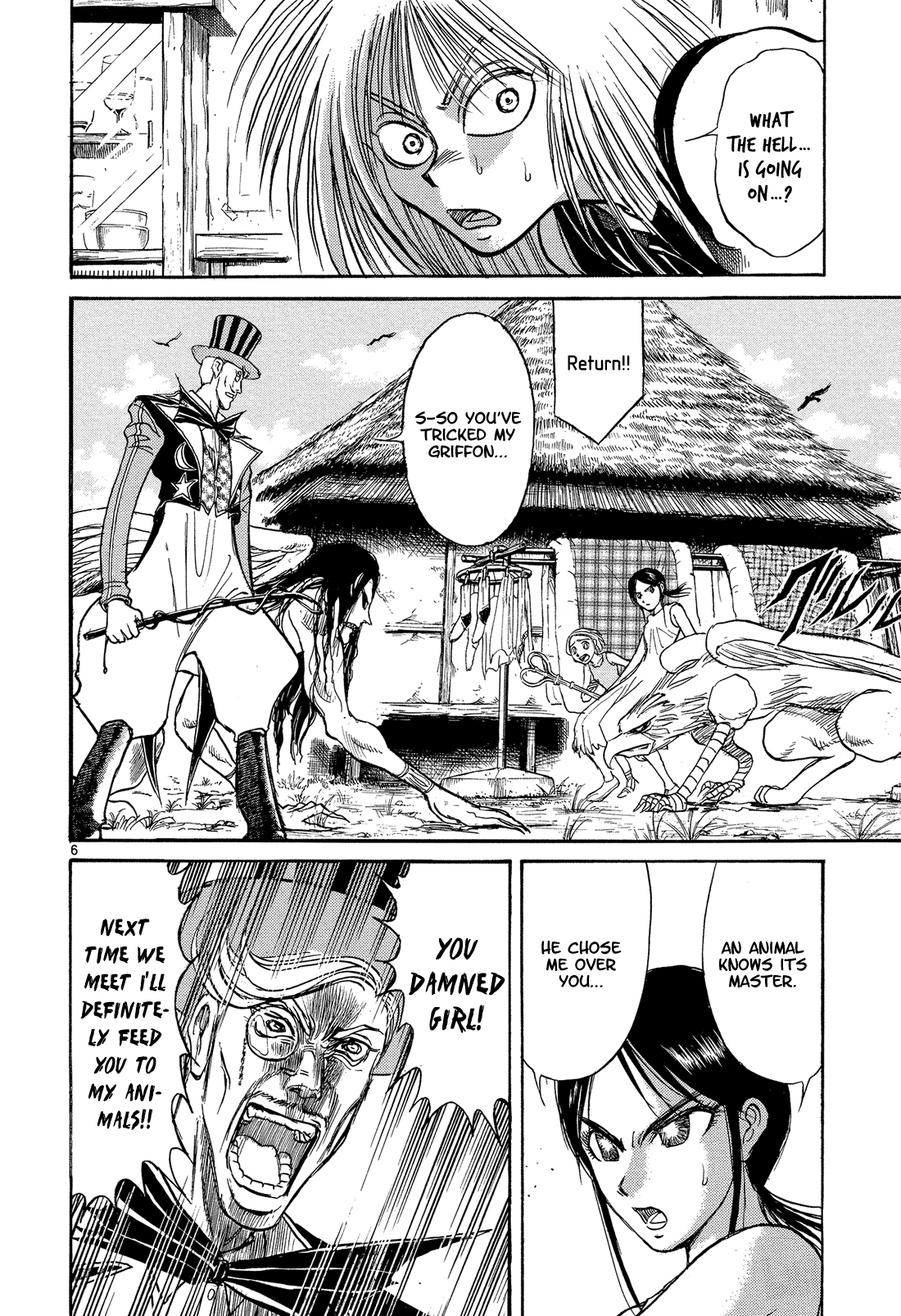 Karakuri Circus Chapter 344 page 6 - Chapter 344: Deus Ex Machina - Act 11: Farewell, Young Master