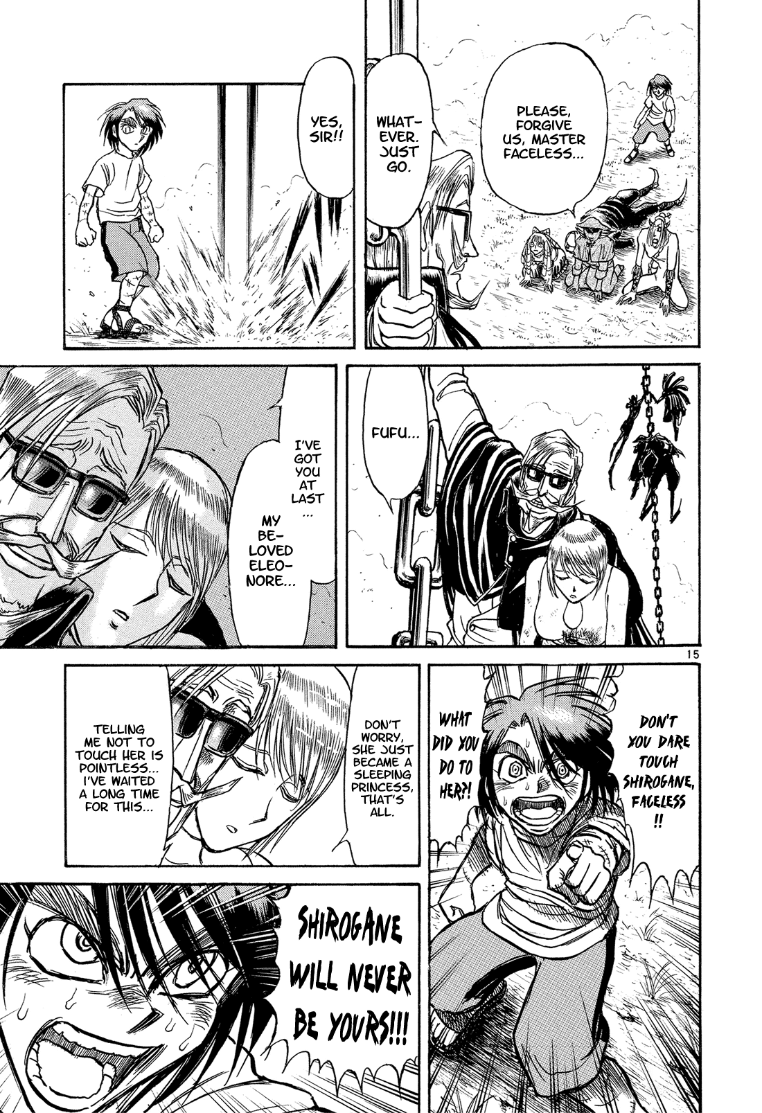 Karakuri Circus Chapter 345 page 14 - Chapter 345: Deus Ex Machina - Act 12: Faceless Acts