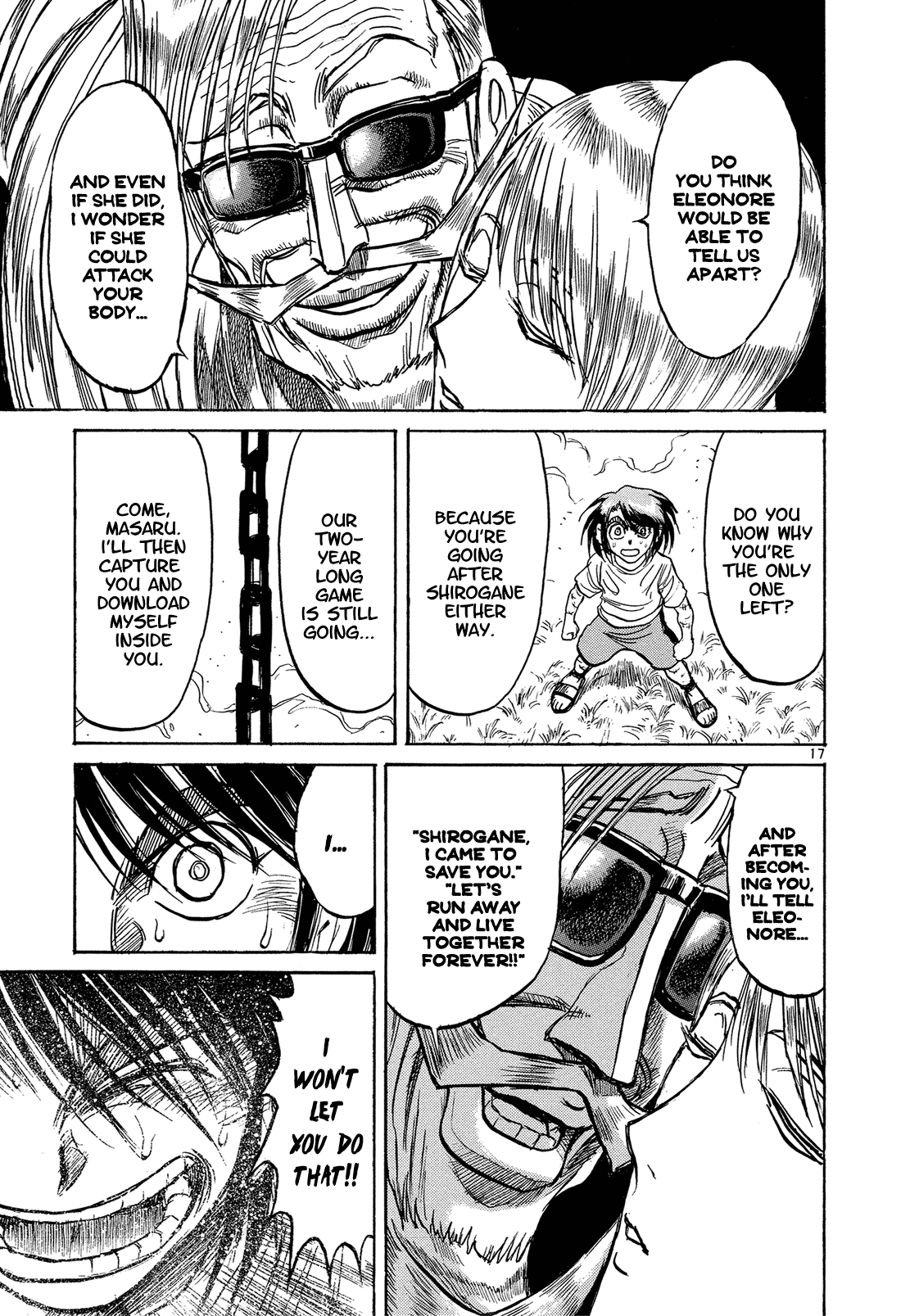 Karakuri Circus Chapter 345 page 16 - Chapter 345: Deus Ex Machina - Act 12: Faceless Acts