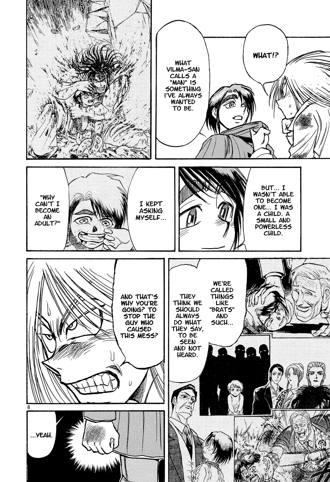 Karakuri Circus Chapter 346 page 12 - Chapter 346: Deus Ex Machina - Act 13: Temporary Closing, Coming Next: In America