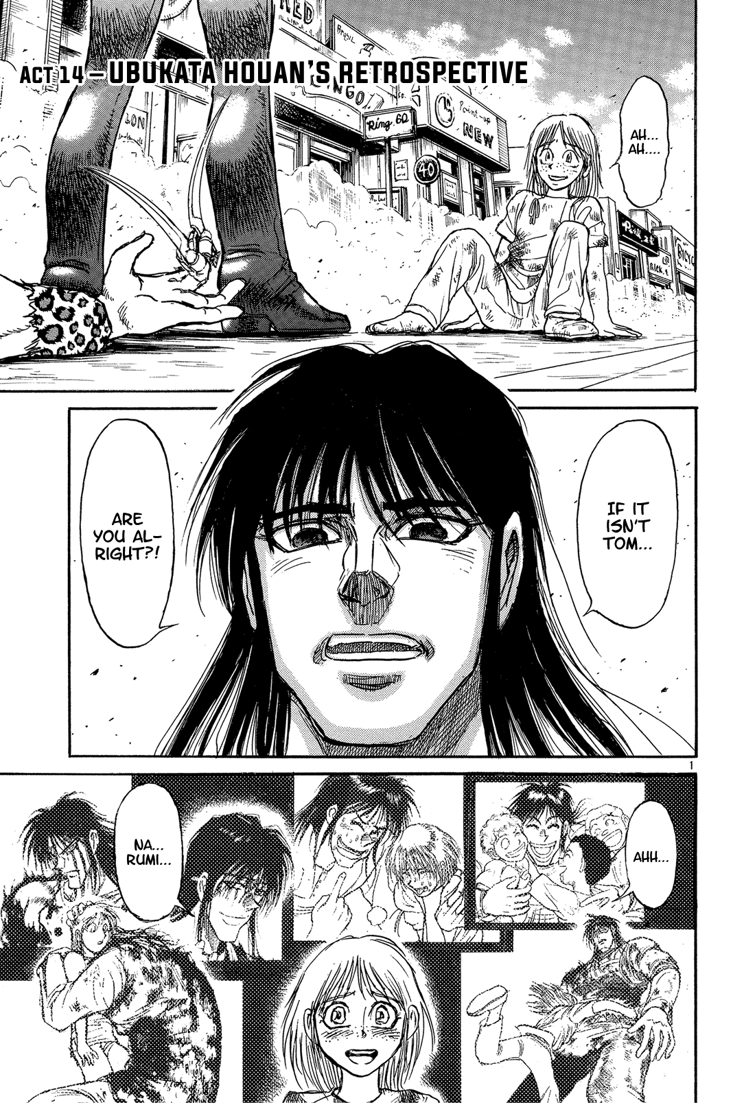 Karakuri Circus Chapter 347 page 1 - Chapter 347: Deus Ex Machina - Act 14: Ubukata Houan's Retrospective