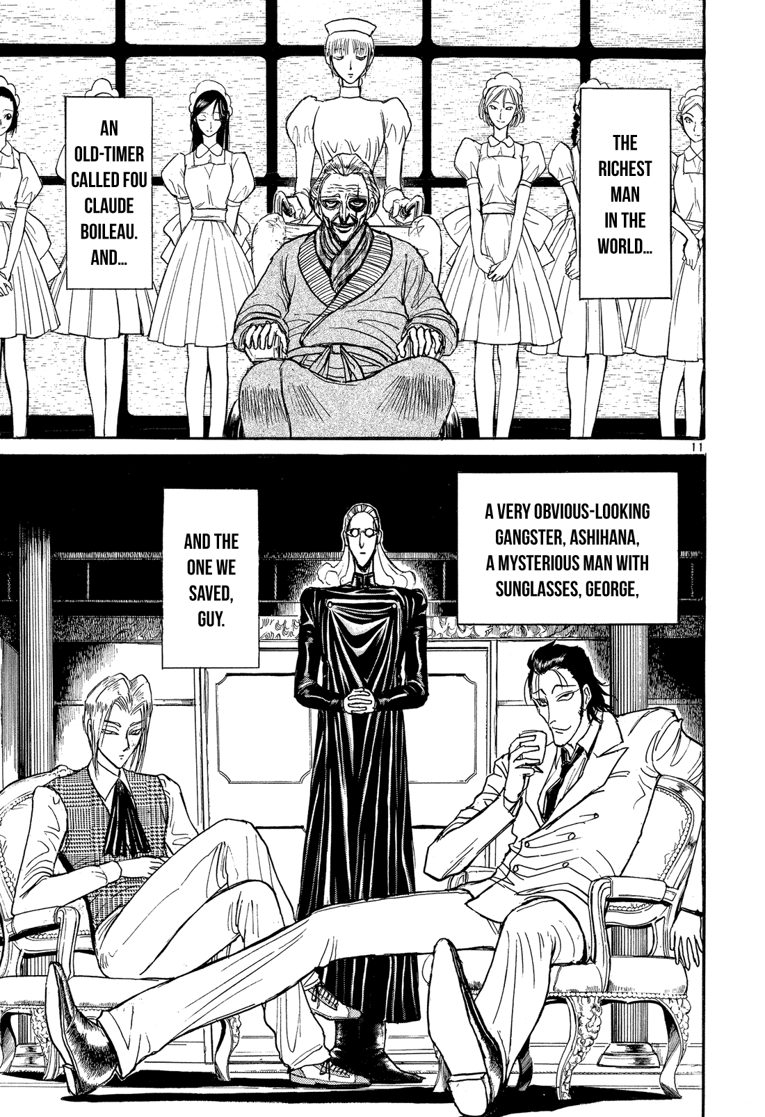 Karakuri Circus Chapter 347 page 10 - Chapter 347: Deus Ex Machina - Act 14: Ubukata Houan's Retrospective