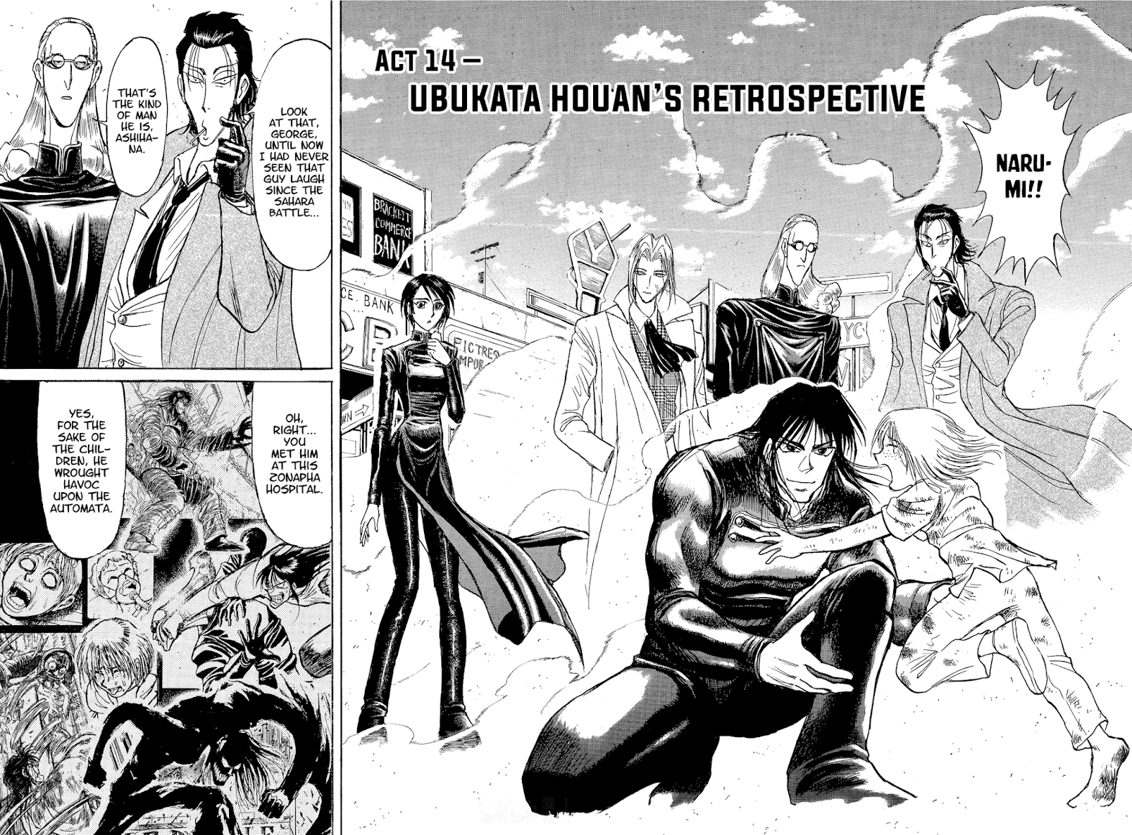 Karakuri Circus Chapter 347 page 2 - Chapter 347: Deus Ex Machina - Act 14: Ubukata Houan's Retrospective