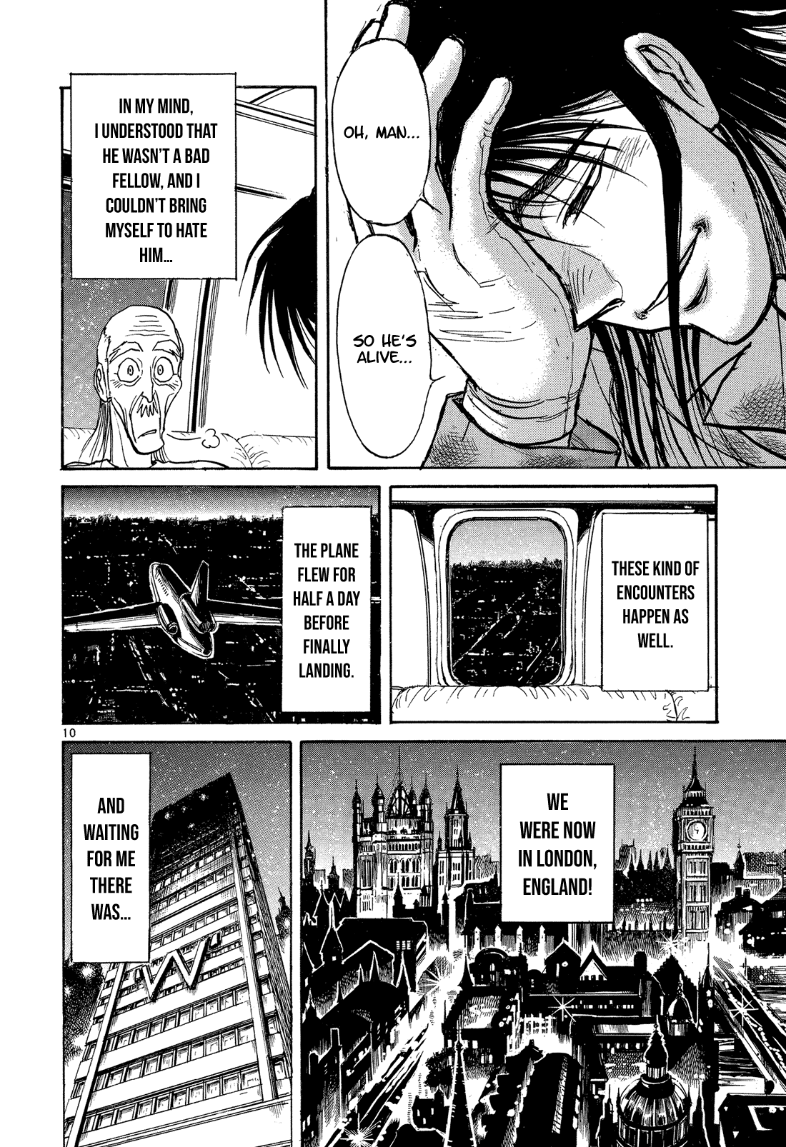 Karakuri Circus Chapter 347 page 9 - Chapter 347: Deus Ex Machina - Act 14: Ubukata Houan's Retrospective