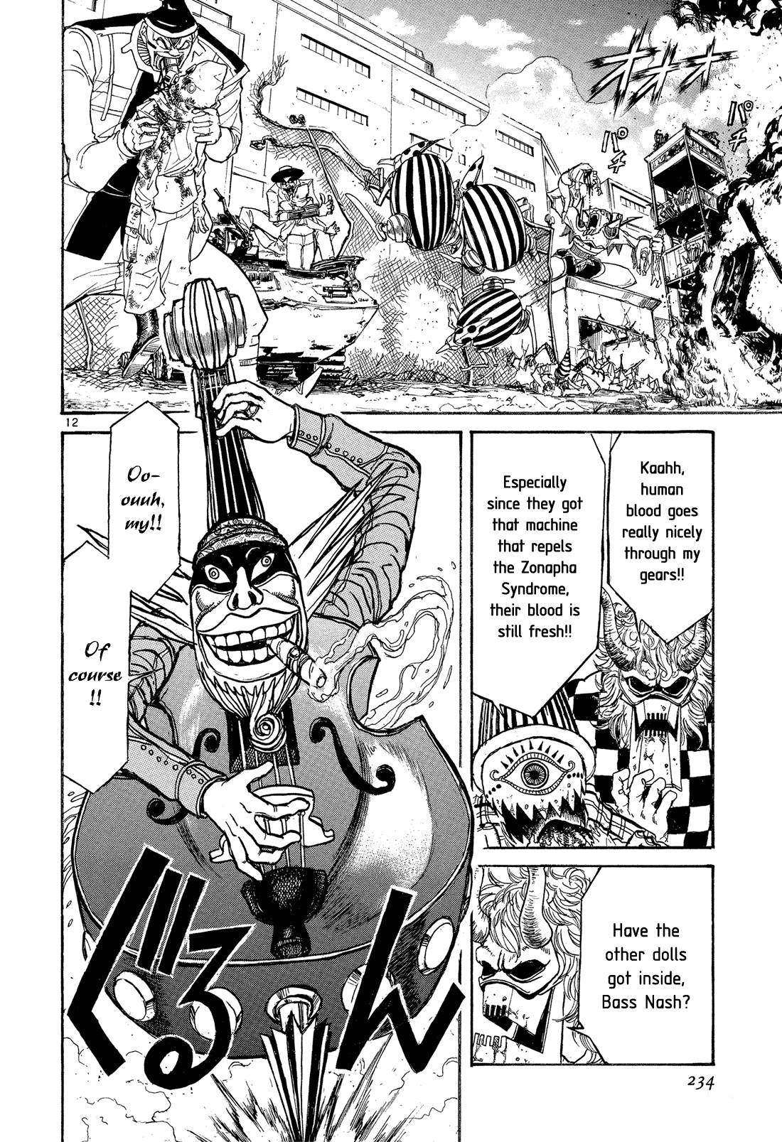Karakuri Circus Chapter 348 page 10 - Chapter 348: Deus Ex Machina - Act 15: In the Zonapha Ward Once Again