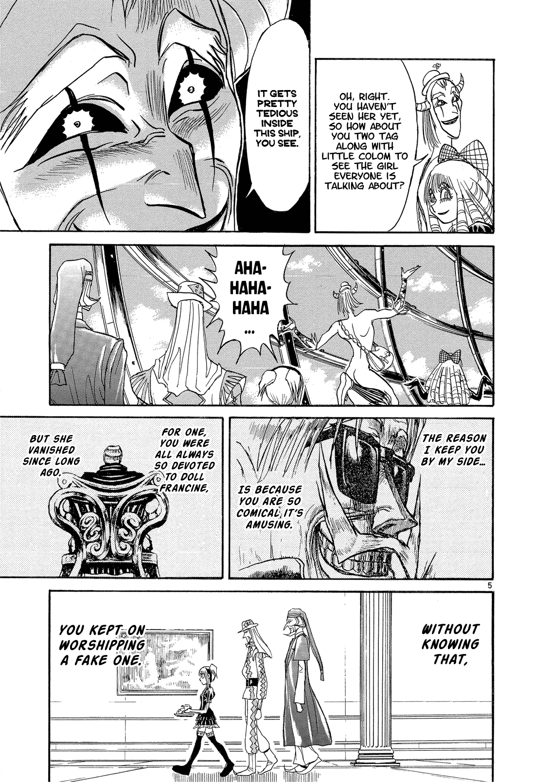 Karakuri Circus Chapter 348 page 4 - Chapter 348: Deus Ex Machina - Act 15: In the Zonapha Ward Once Again