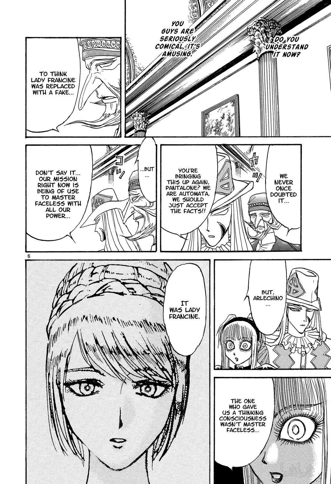 Karakuri Circus Chapter 348 page 5 - Chapter 348: Deus Ex Machina - Act 15: In the Zonapha Ward Once Again