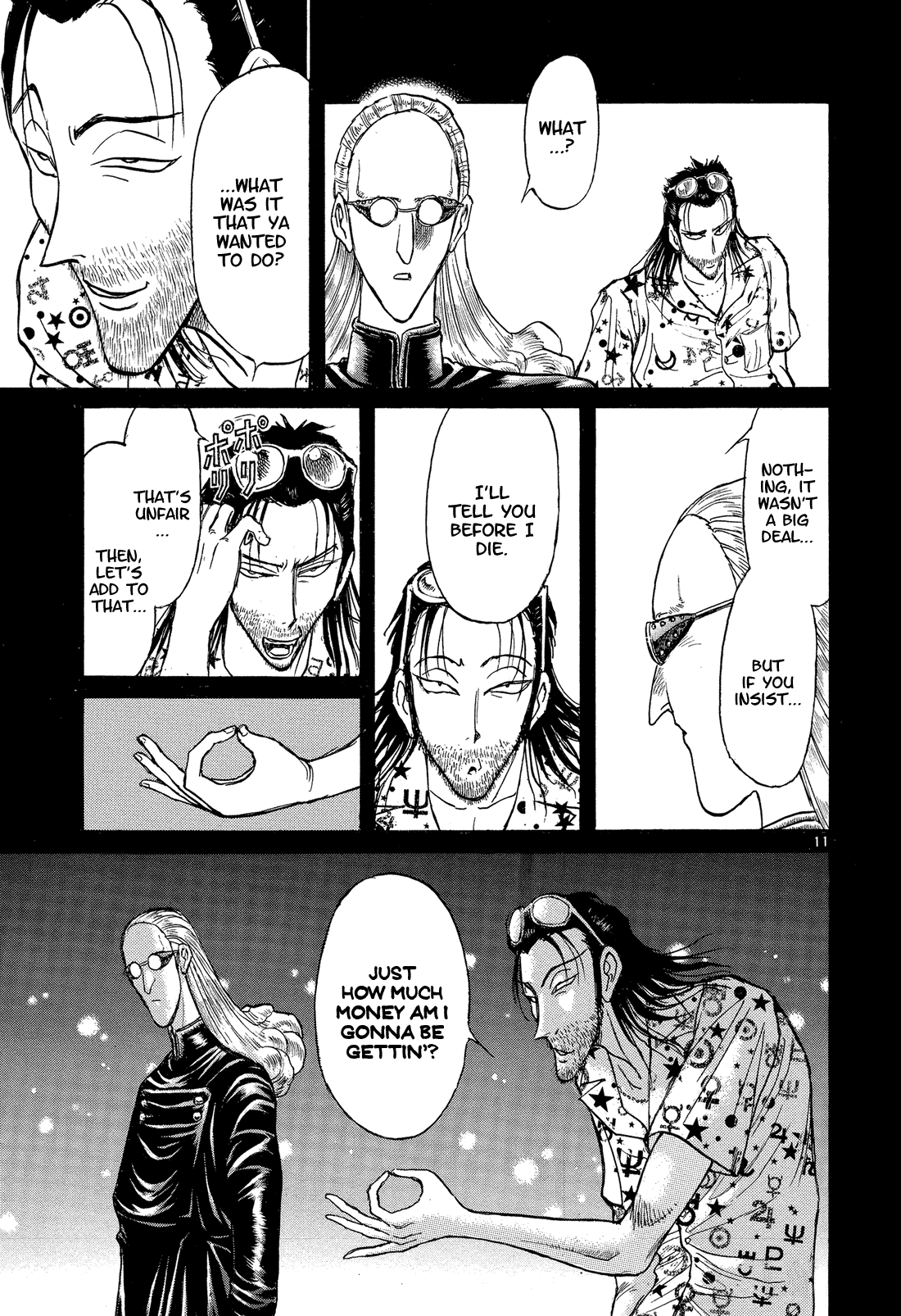 Karakuri Circus Chapter 349 page 10 - Chapter 349: Deus Ex Machina - Act 16: George Vs. Bass Nash
