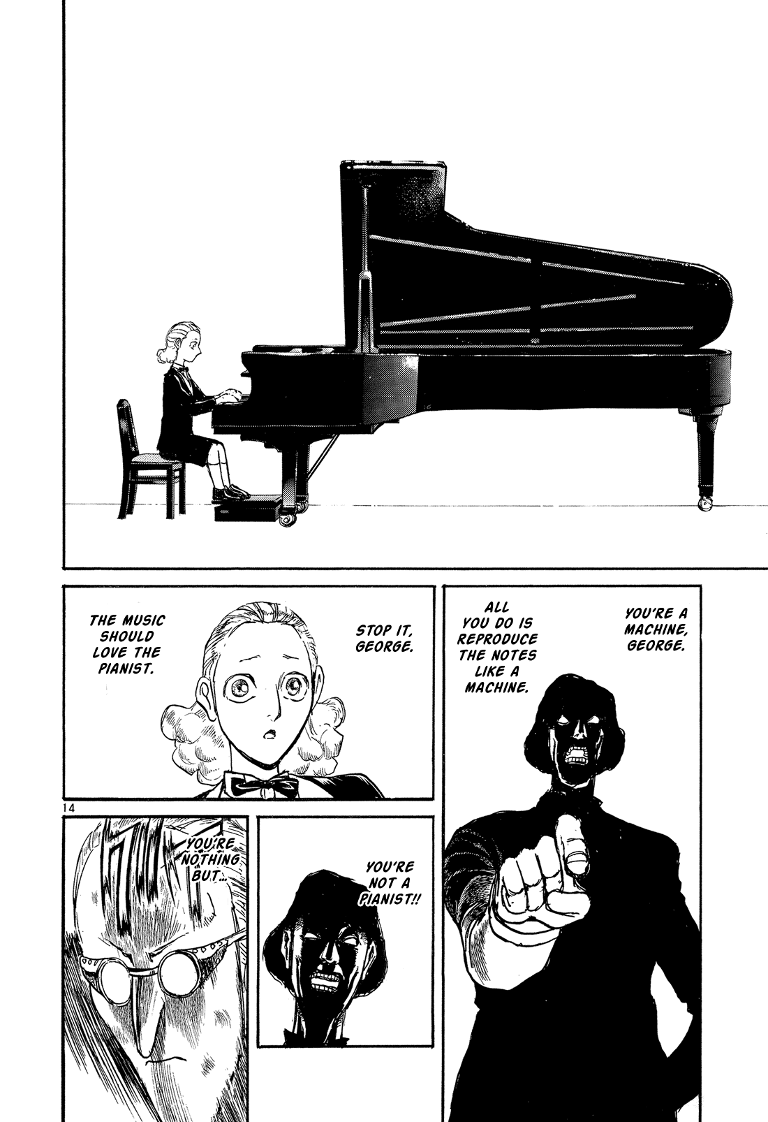 Karakuri Circus Chapter 349 page 13 - Chapter 349: Deus Ex Machina - Act 16: George Vs. Bass Nash