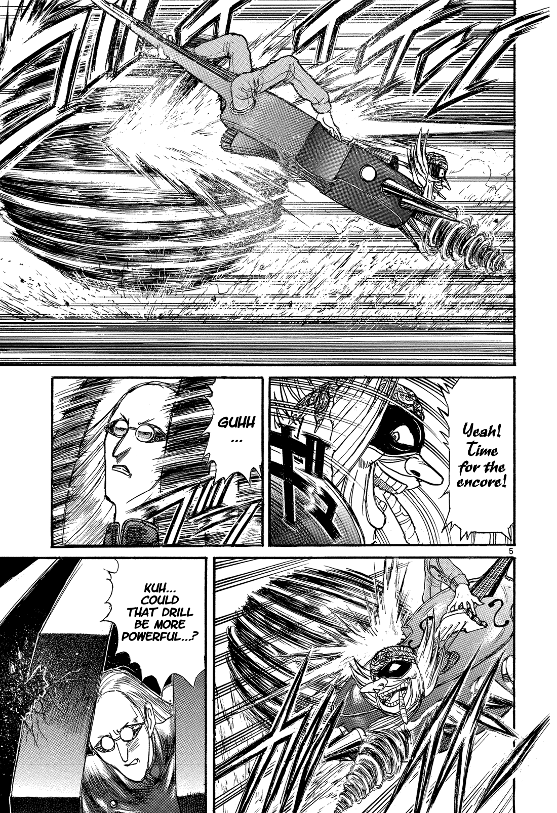Karakuri Circus Chapter 349 page 4 - Chapter 349: Deus Ex Machina - Act 16: George Vs. Bass Nash