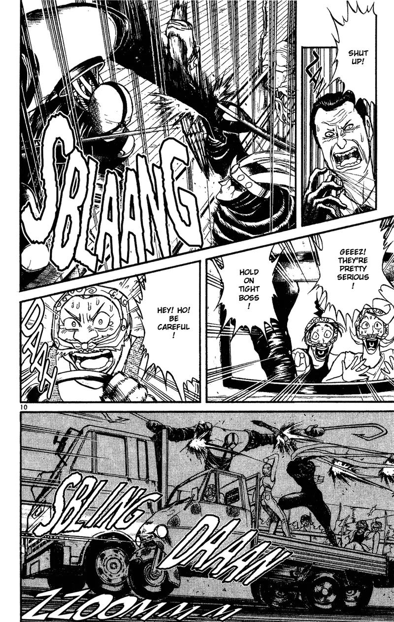 Karakuri Circus Chapter 35 page 8 - Chapter 35: Burning Arrows - Act 2: Circus * Departure