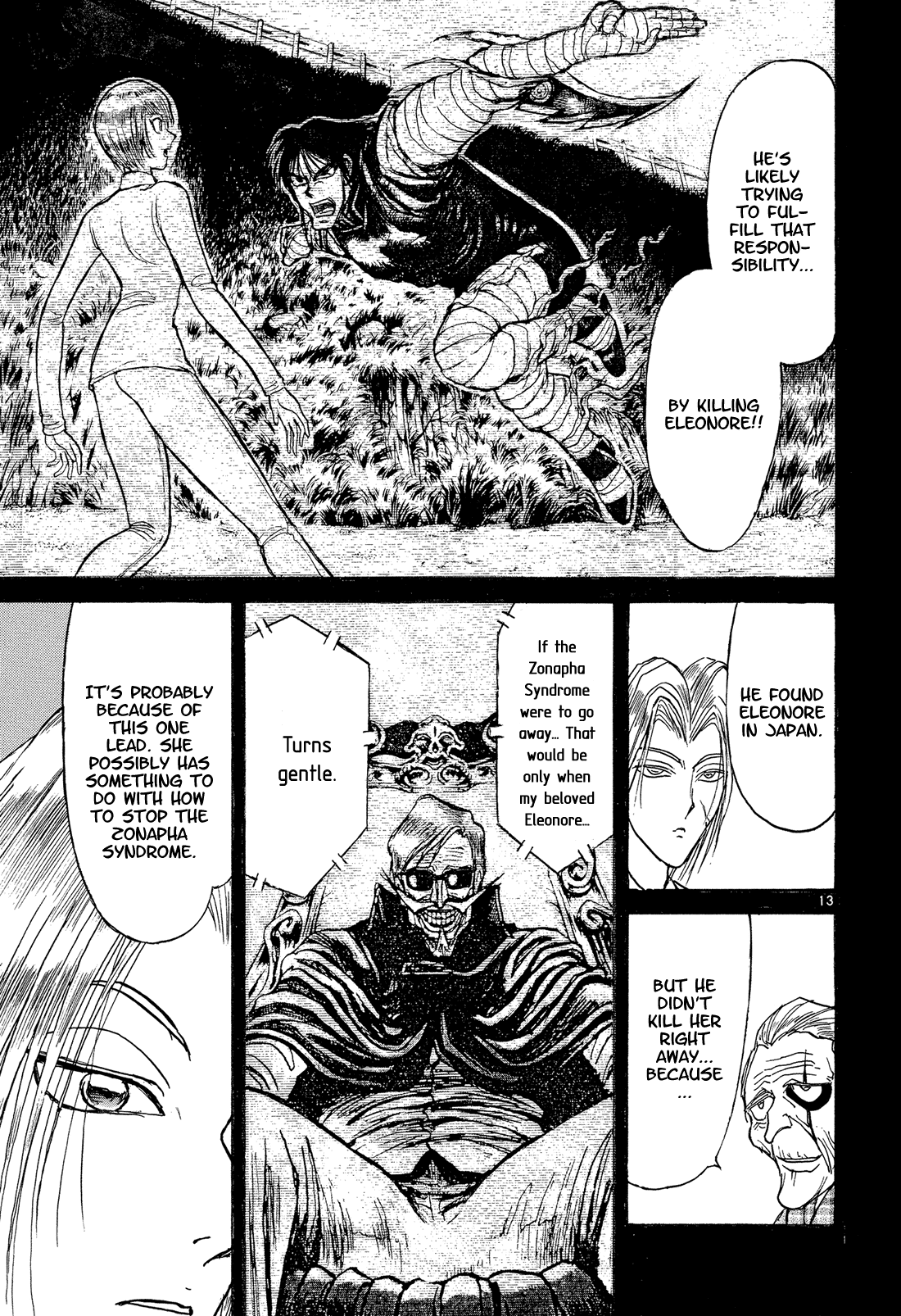 Karakuri Circus Chapter 350 page 11 - Chapter 350: Deus Ex Machina - Act 17: Guy's Determination