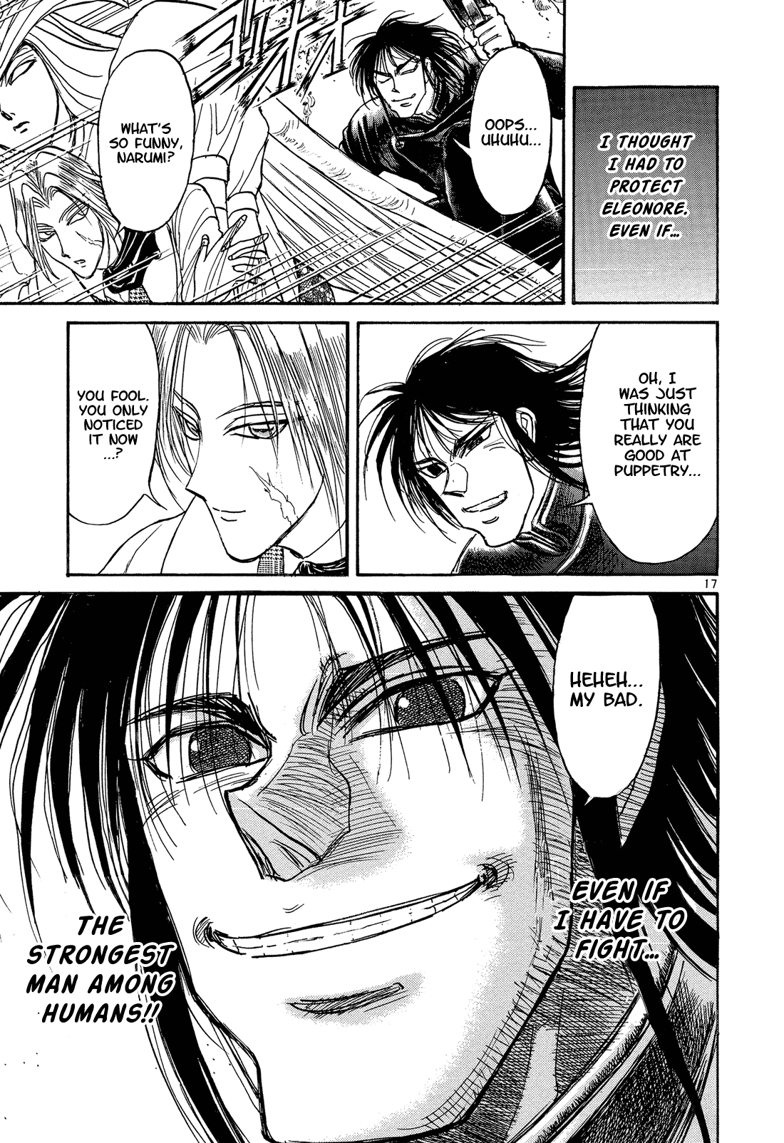 Karakuri Circus Chapter 350 page 15 - Chapter 350: Deus Ex Machina - Act 17: Guy's Determination