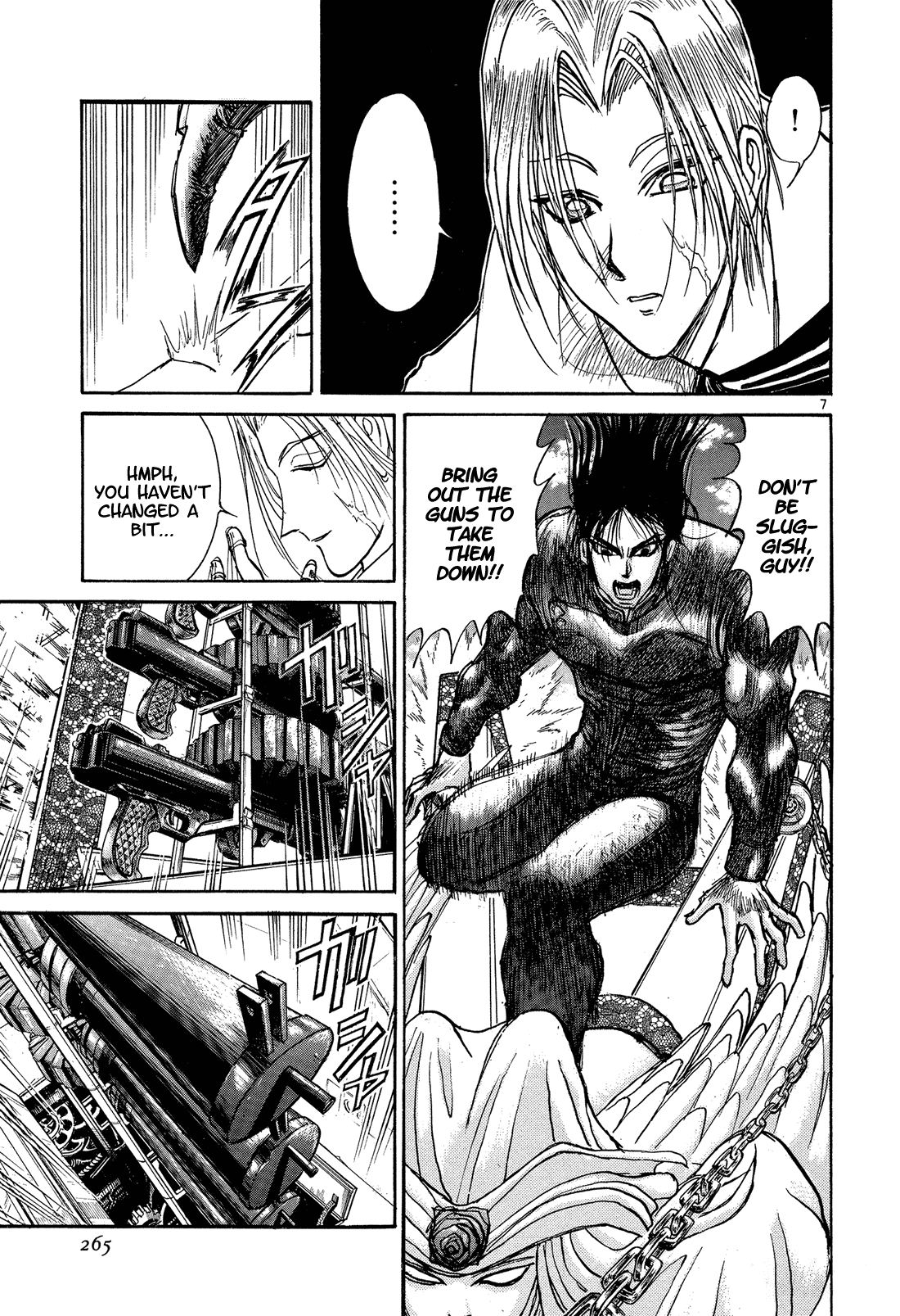 Karakuri Circus Chapter 350 page 6 - Chapter 350: Deus Ex Machina - Act 17: Guy's Determination