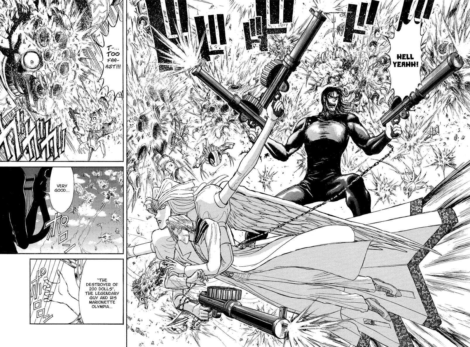 Karakuri Circus Chapter 350 page 7 - Chapter 350: Deus Ex Machina - Act 17: Guy's Determination