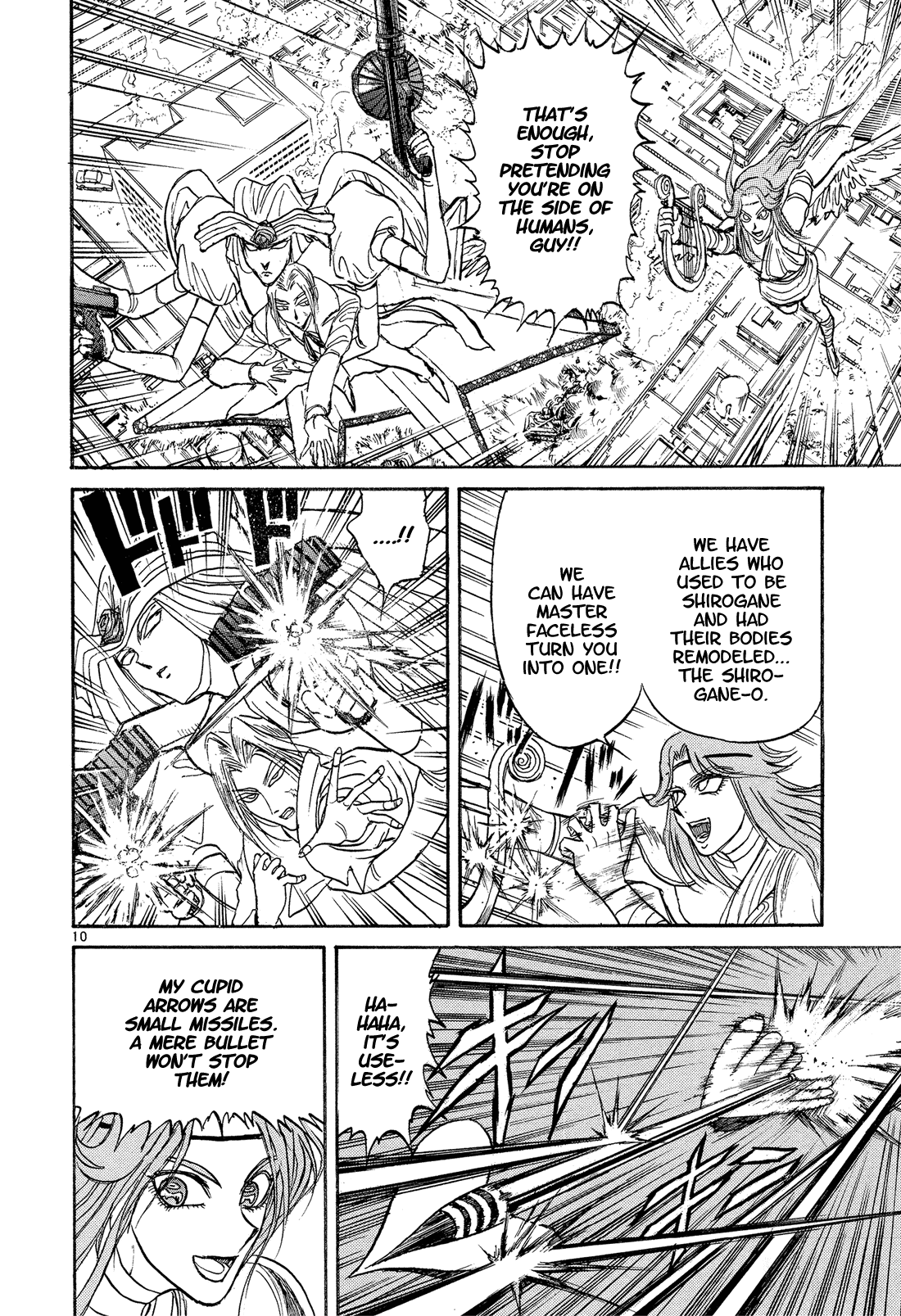 Karakuri Circus Chapter 351 page 10 - Chapter 351: Deus Ex Machina - Act 18: Guy Vs. Cupidia