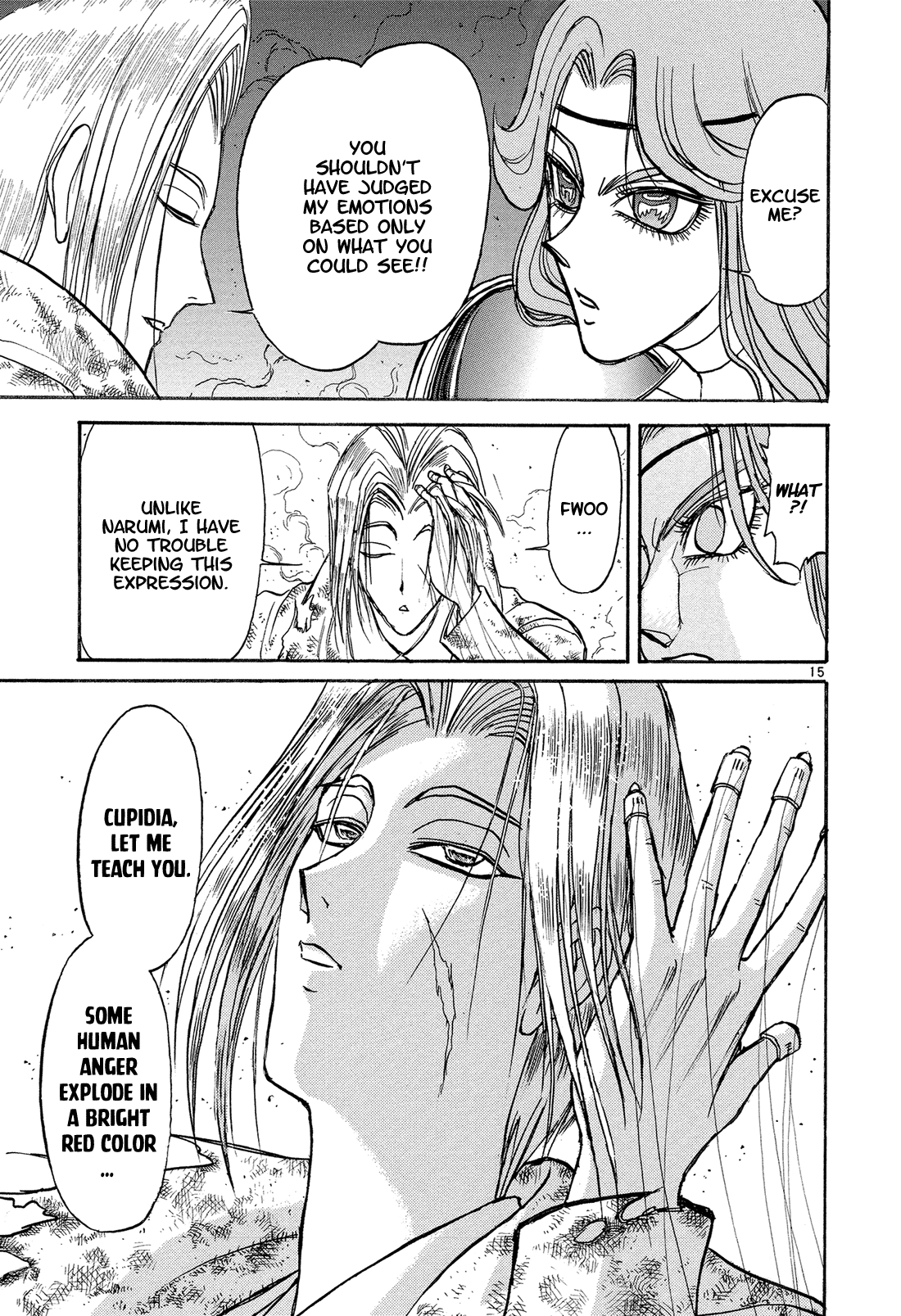Karakuri Circus Chapter 351 page 15 - Chapter 351: Deus Ex Machina - Act 18: Guy Vs. Cupidia