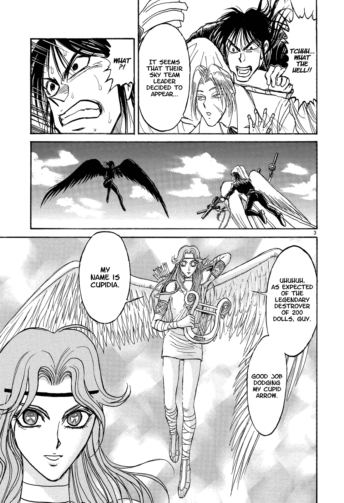 Karakuri Circus Chapter 351 page 3 - Chapter 351: Deus Ex Machina - Act 18: Guy Vs. Cupidia