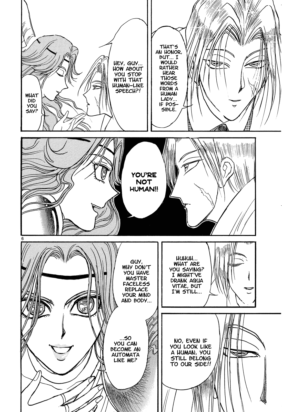 Karakuri Circus Chapter 351 page 6 - Chapter 351: Deus Ex Machina - Act 18: Guy Vs. Cupidia