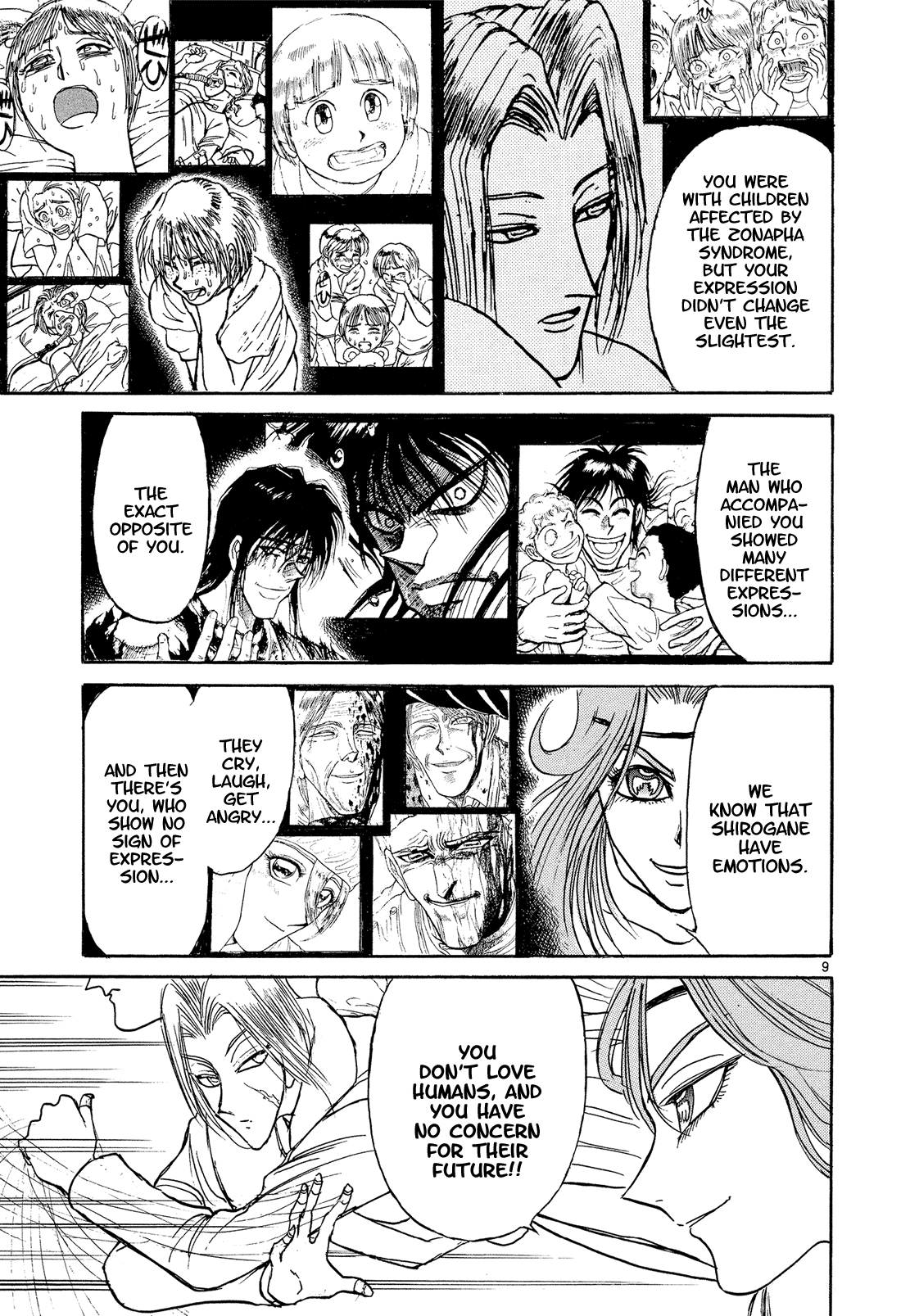 Karakuri Circus Chapter 351 page 9 - Chapter 351: Deus Ex Machina - Act 18: Guy Vs. Cupidia