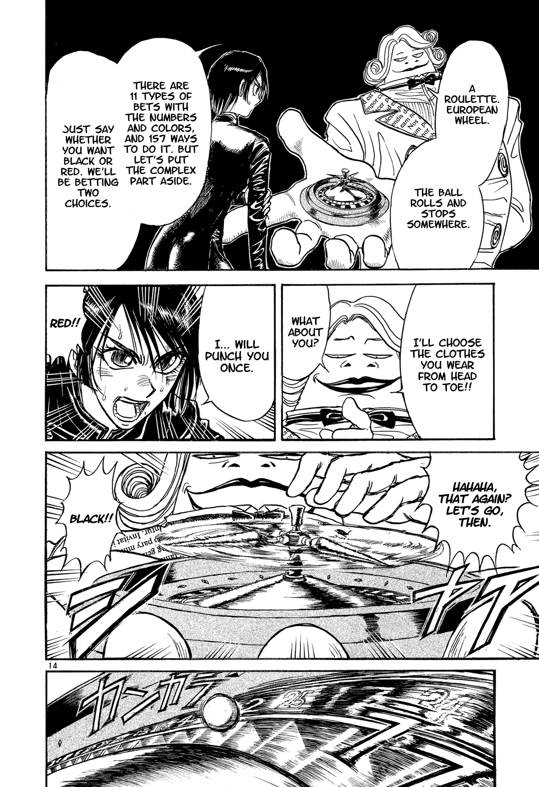 Karakuri Circus Chapter 352 page 14 - Chapter 352: Deus Ex Machina - Act 19: Ming-Xia Vs. Gambler Jones (1)