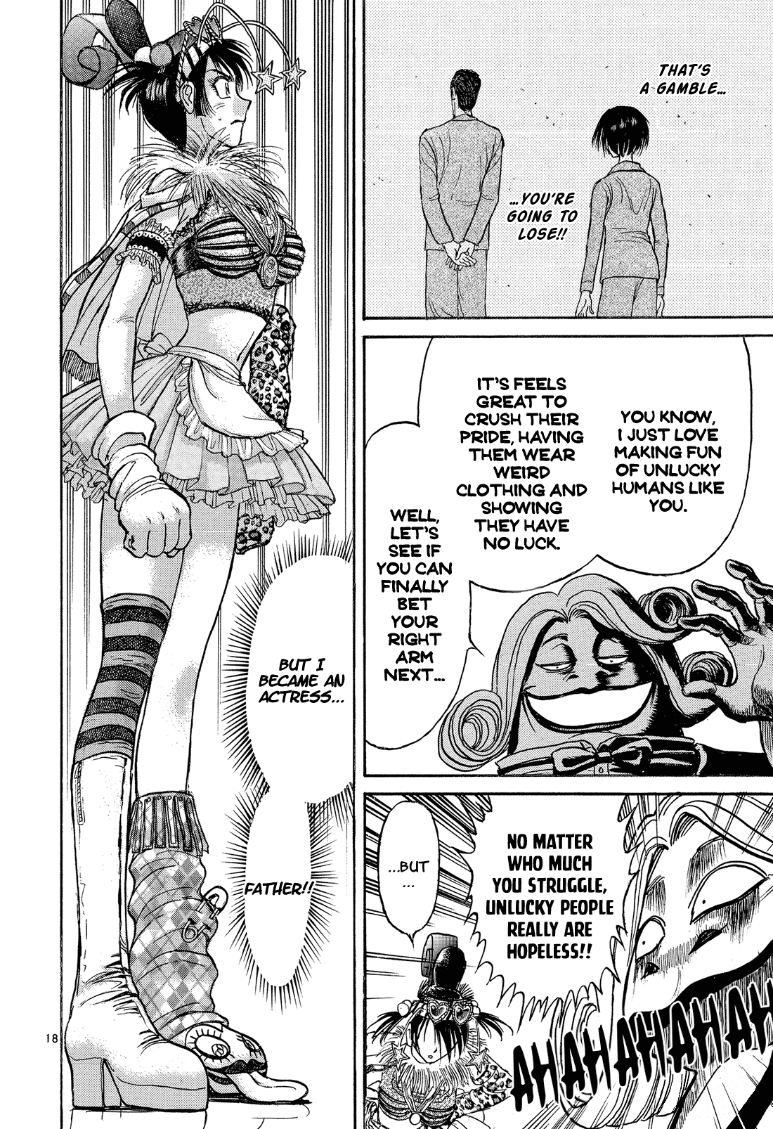 Karakuri Circus Chapter 352 page 18 - Chapter 352: Deus Ex Machina - Act 19: Ming-Xia Vs. Gambler Jones (1)