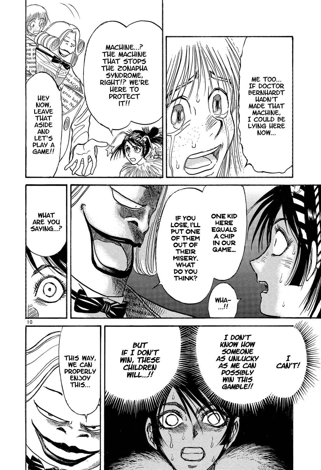 Karakuri Circus Chapter 353 page 10 - Chapter 353: Deus Ex Machina - Act 20: Ming-Xia Vs. Gambler Jones (2)