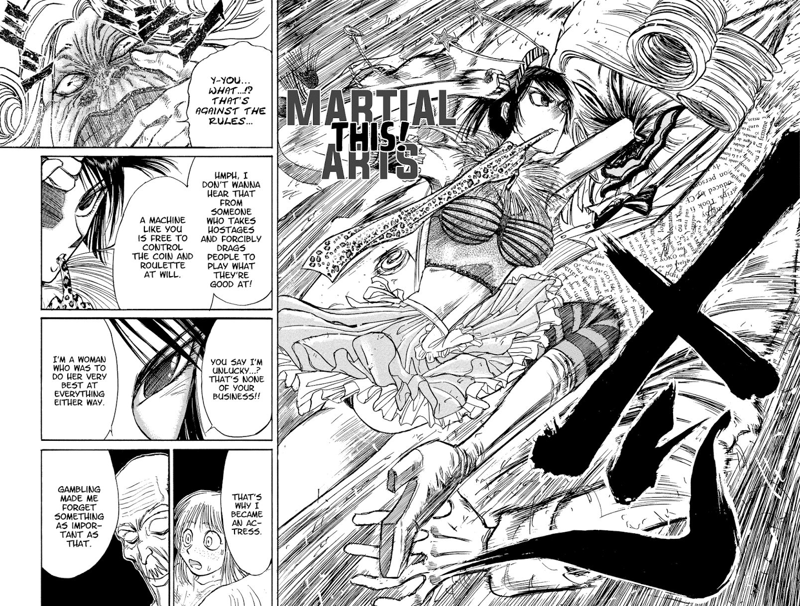 Karakuri Circus Chapter 353 page 16 - Chapter 353: Deus Ex Machina - Act 20: Ming-Xia Vs. Gambler Jones (2)