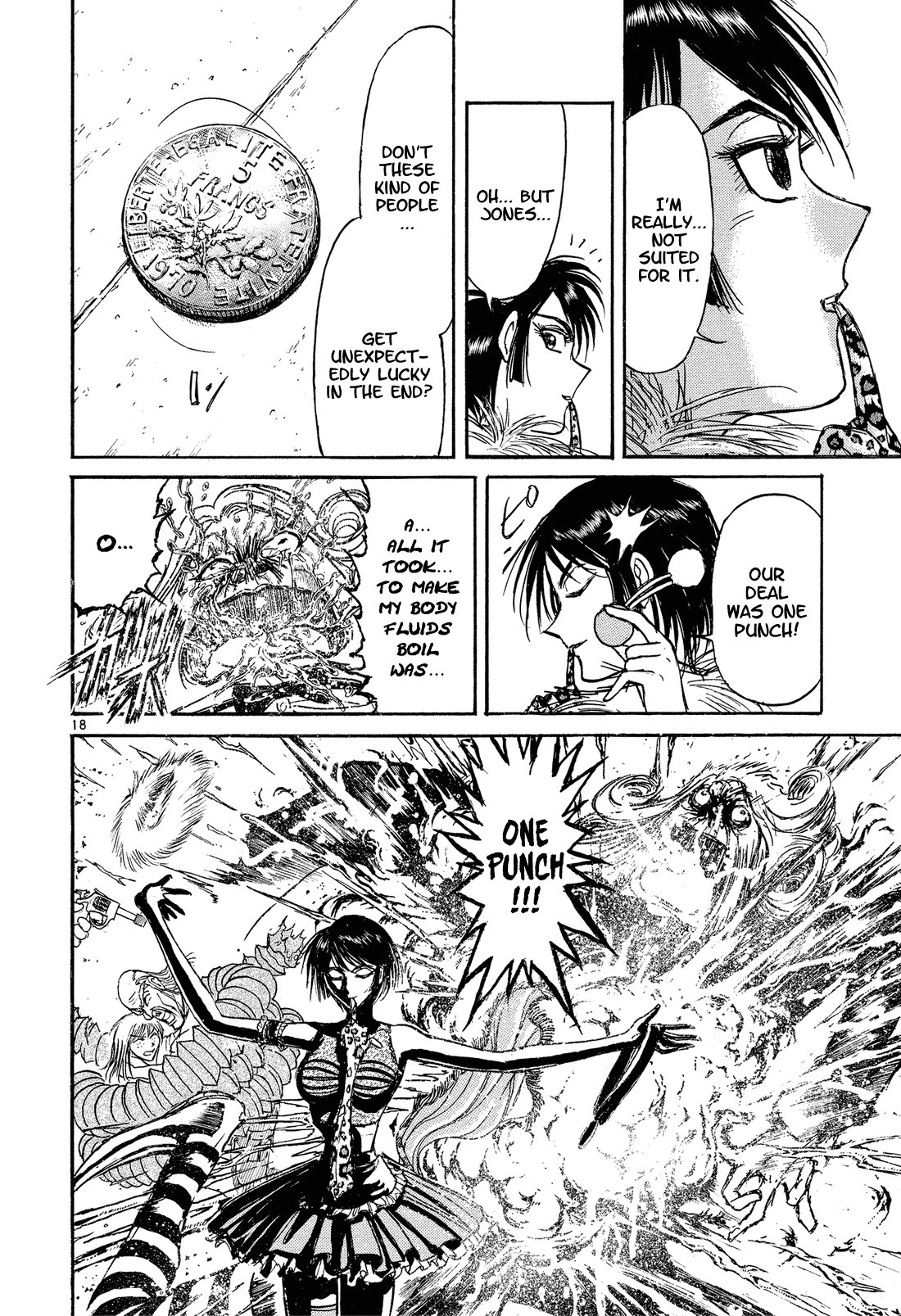 Karakuri Circus Chapter 353 page 17 - Chapter 353: Deus Ex Machina - Act 20: Ming-Xia Vs. Gambler Jones (2)
