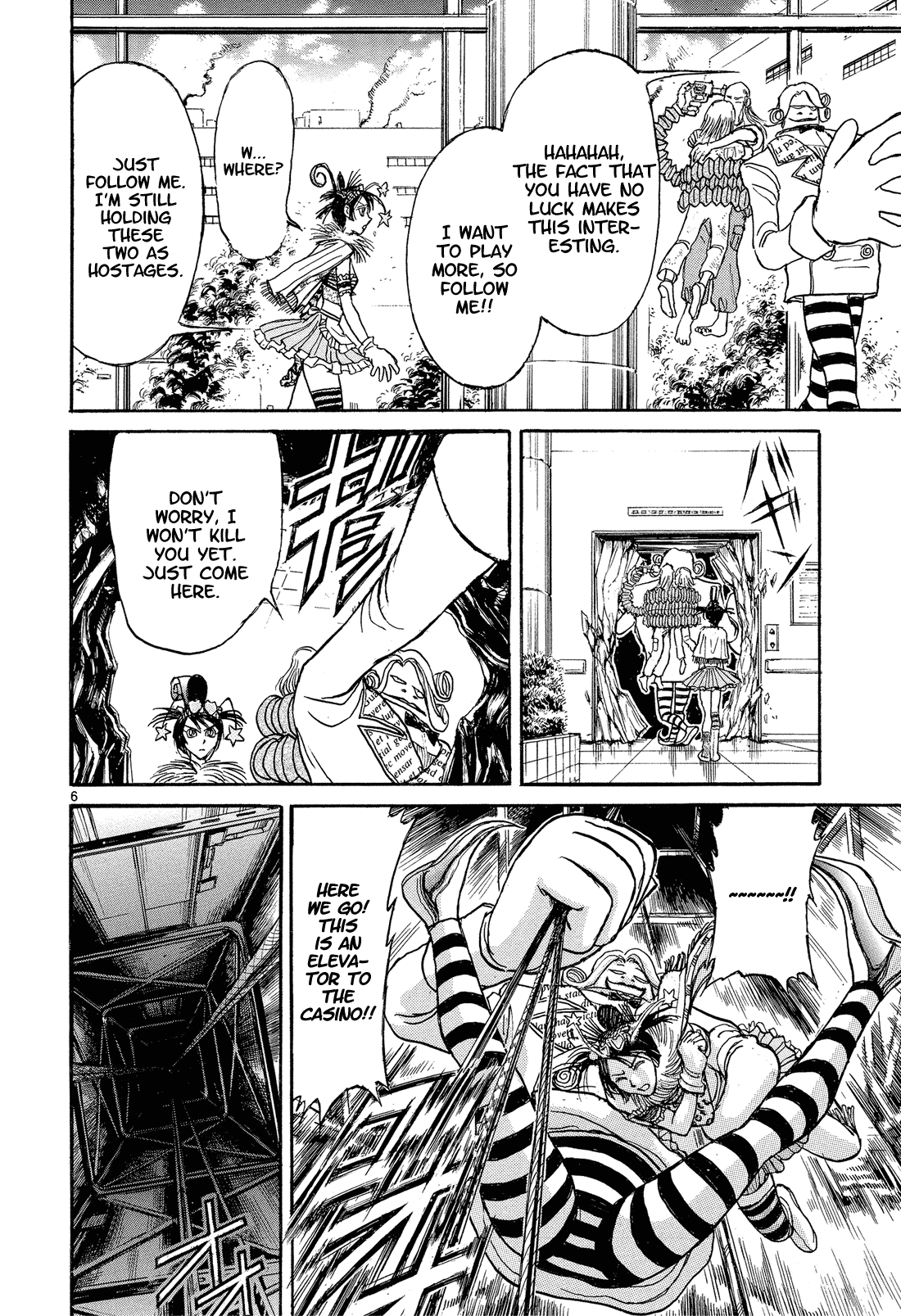 Karakuri Circus Chapter 353 page 6 - Chapter 353: Deus Ex Machina - Act 20: Ming-Xia Vs. Gambler Jones (2)