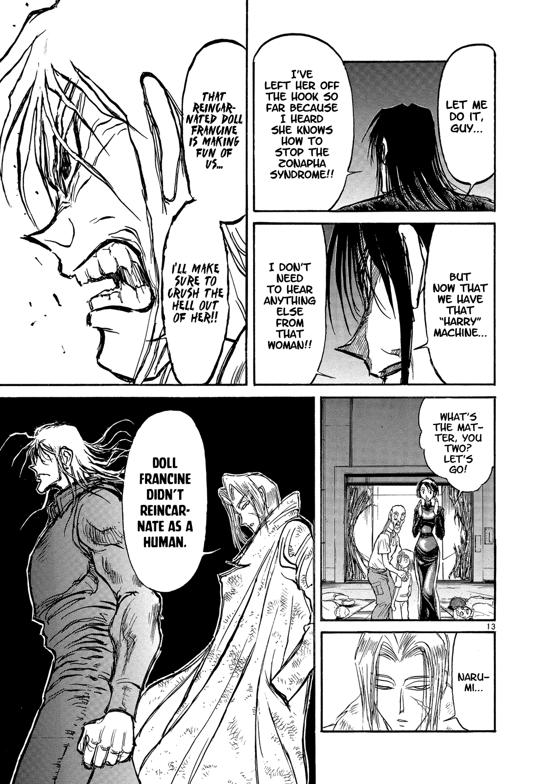 Karakuri Circus Chapter 354 page 13 - Chapter 354: Deus Ex Machina - Act 21: Underground