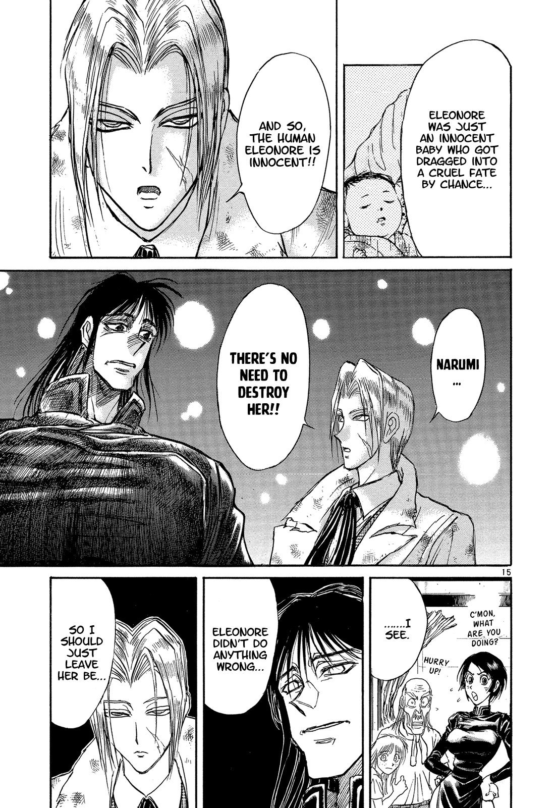 Karakuri Circus Chapter 354 page 15 - Chapter 354: Deus Ex Machina - Act 21: Underground