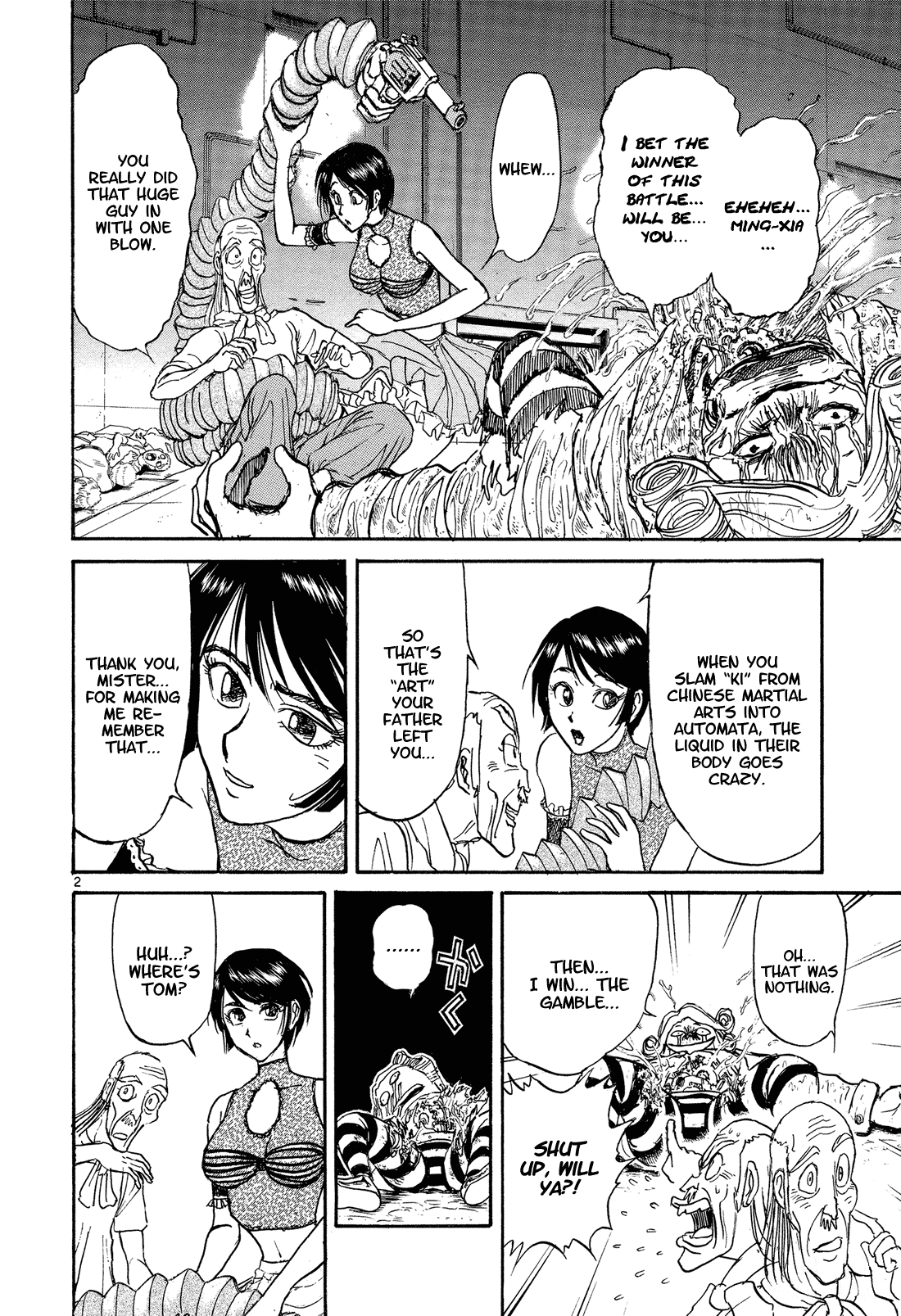Karakuri Circus Chapter 354 page 2 - Chapter 354: Deus Ex Machina - Act 21: Underground