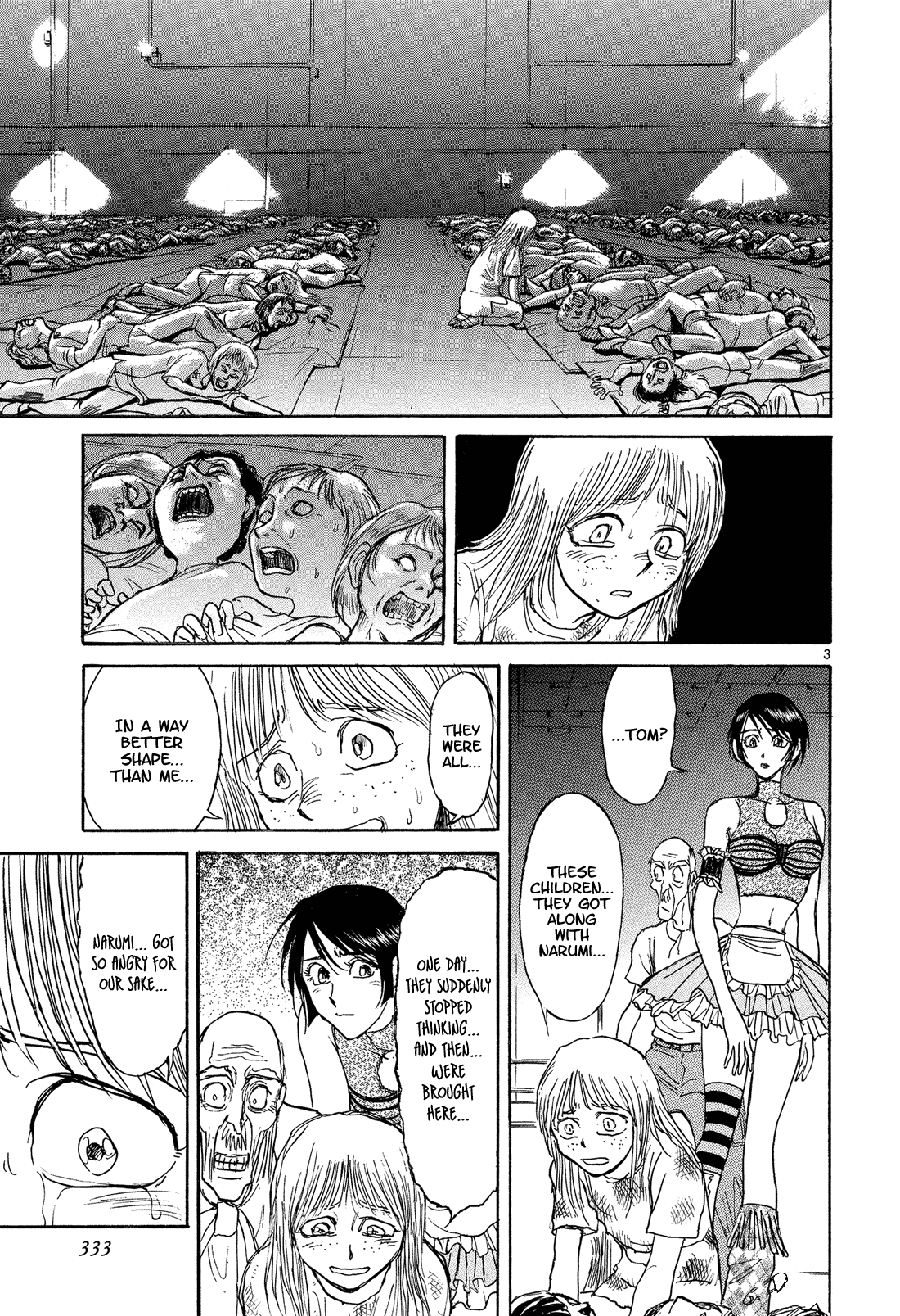 Karakuri Circus Chapter 354 page 3 - Chapter 354: Deus Ex Machina - Act 21: Underground