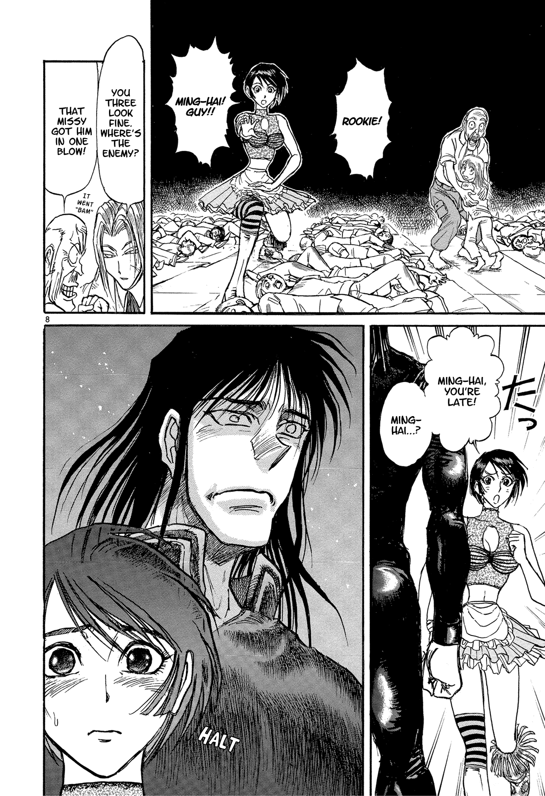 Karakuri Circus Chapter 354 page 8 - Chapter 354: Deus Ex Machina - Act 21: Underground