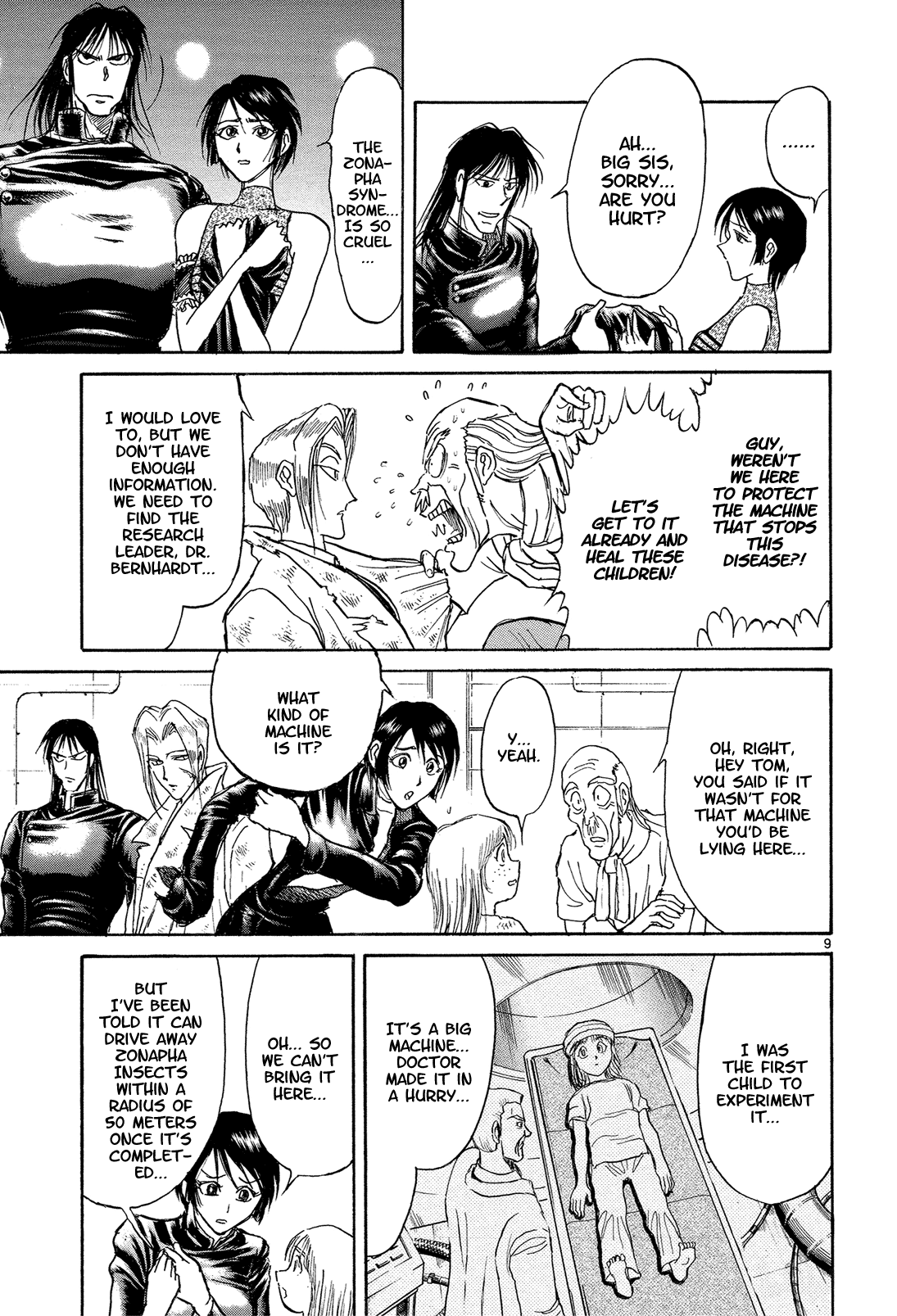 Karakuri Circus Chapter 354 page 9 - Chapter 354: Deus Ex Machina - Act 21: Underground