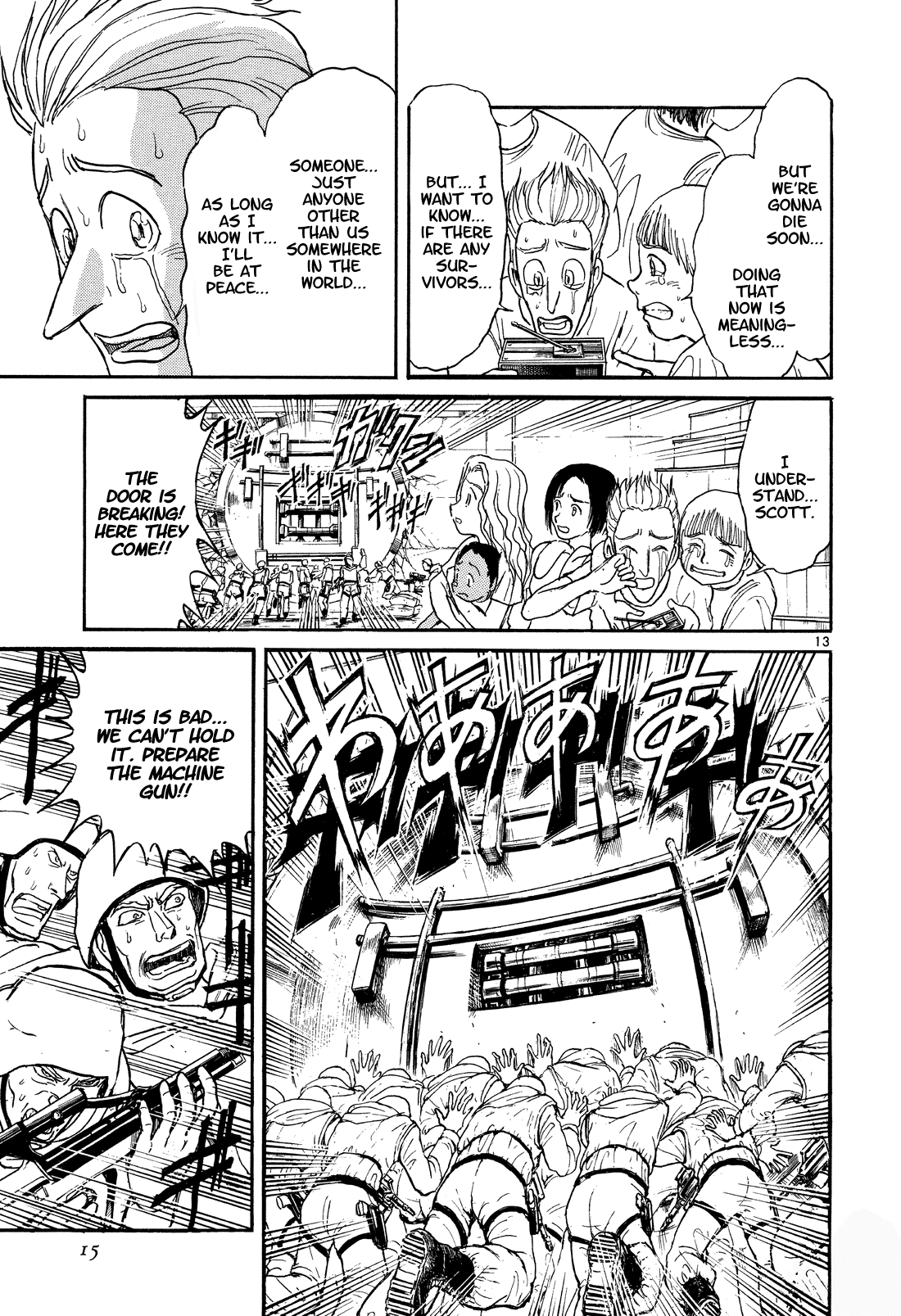Karakuri Circus Chapter 355 page 13 - Chapter 355: Deus Ex Machina - Act 22: Approaching Crisis