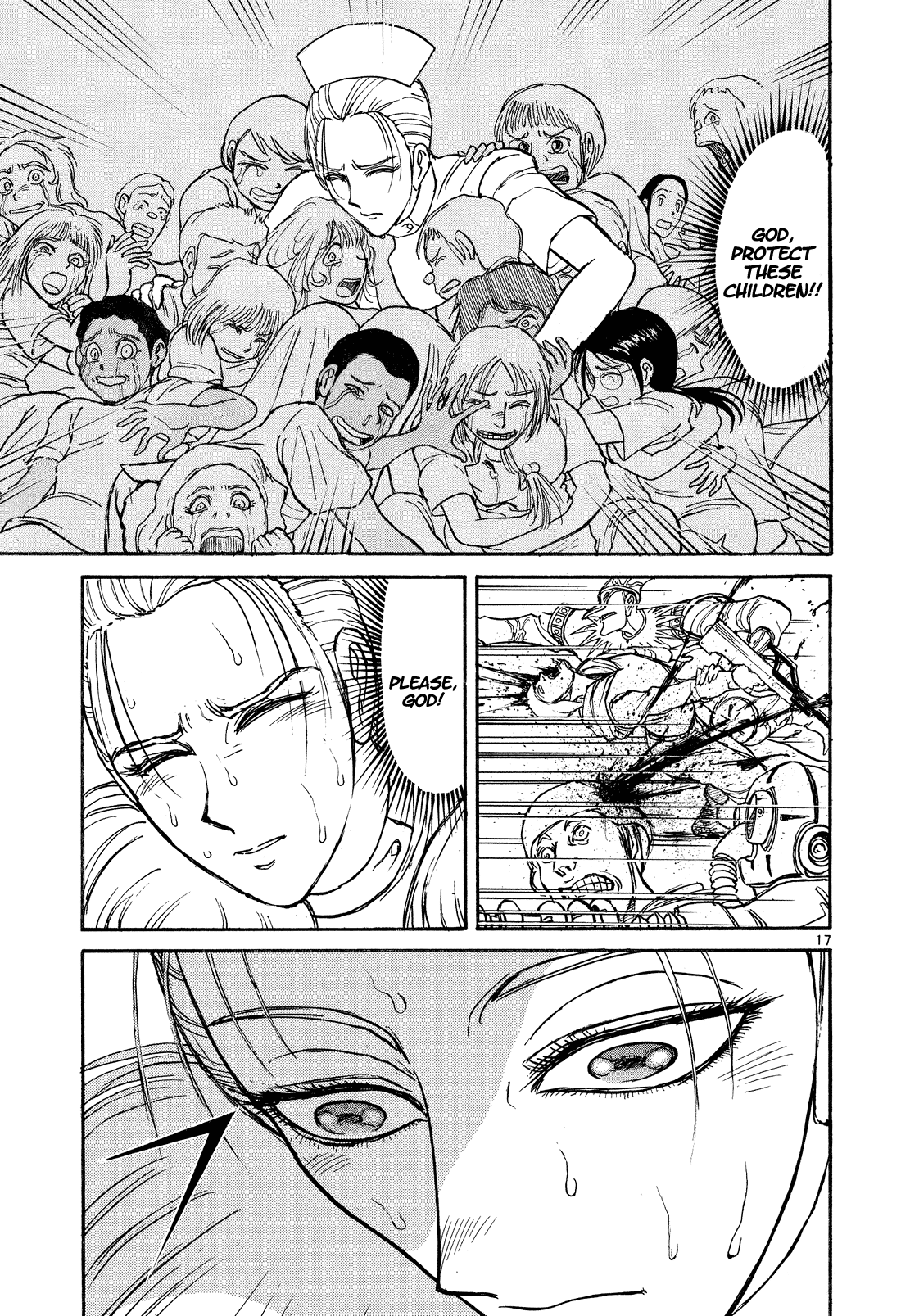 Karakuri Circus Chapter 355 page 17 - Chapter 355: Deus Ex Machina - Act 22: Approaching Crisis