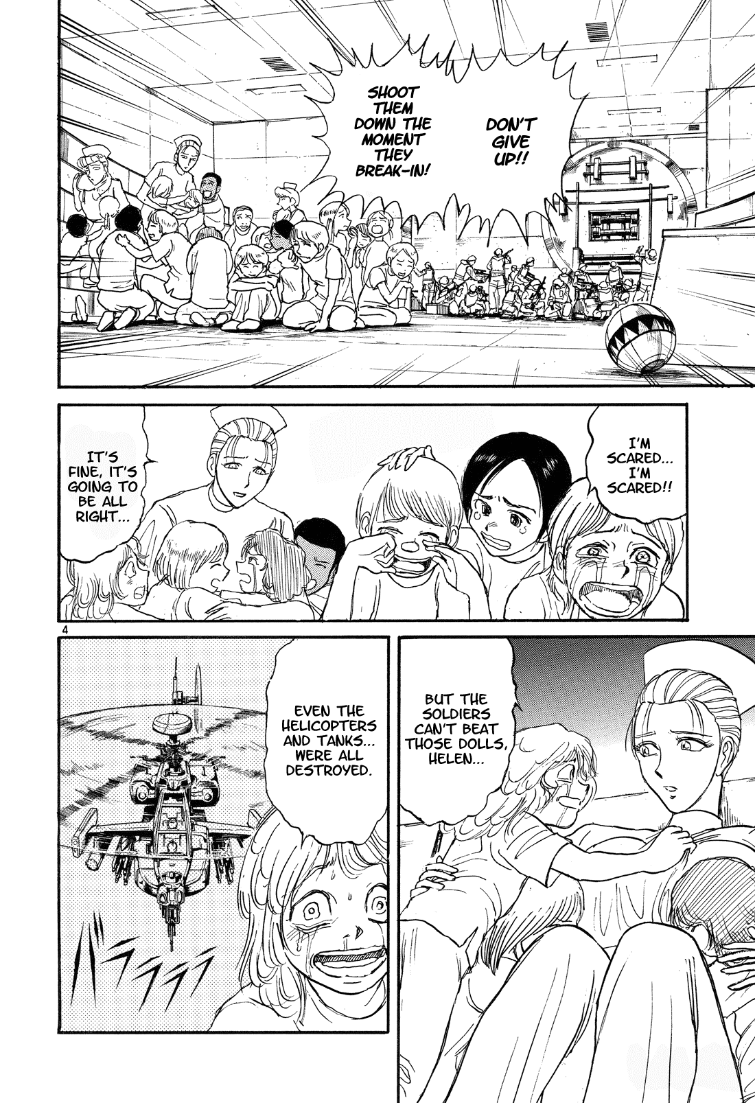 Karakuri Circus Chapter 355 page 4 - Chapter 355: Deus Ex Machina - Act 22: Approaching Crisis
