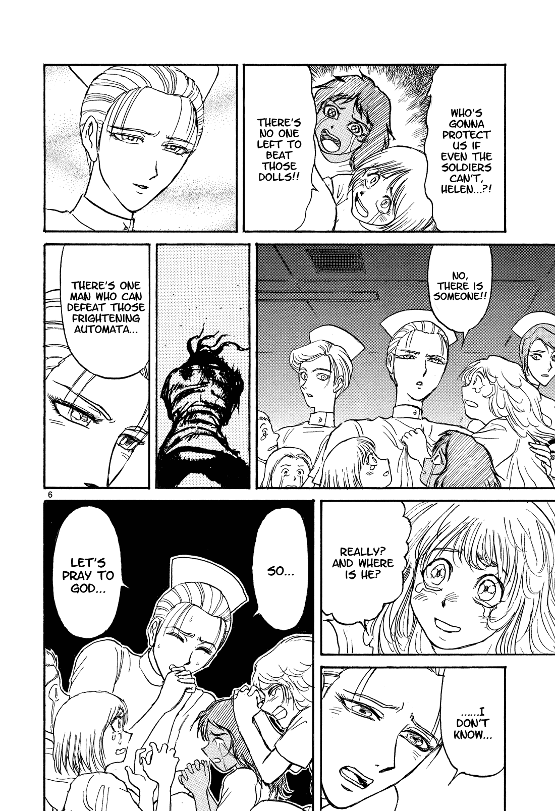 Karakuri Circus Chapter 355 page 6 - Chapter 355: Deus Ex Machina - Act 22: Approaching Crisis