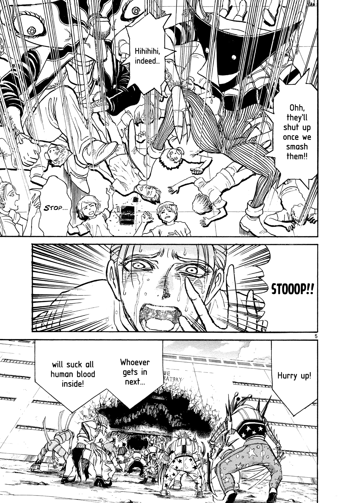 Karakuri Circus Chapter 356 page 7 - Chapter 356: Deus Ex Machina - Act 23: The Demon Resurges