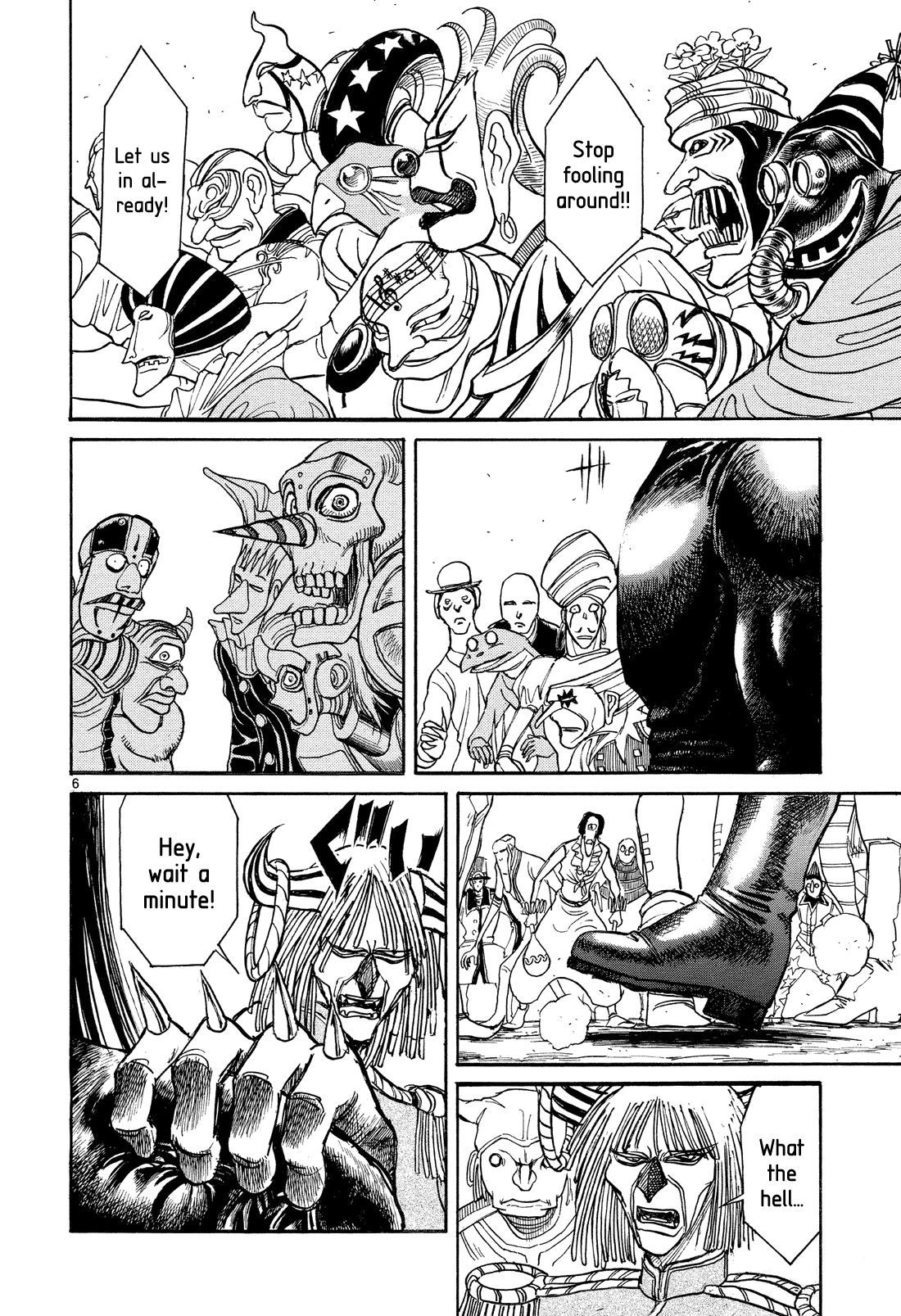 Karakuri Circus Chapter 356 page 8 - Chapter 356: Deus Ex Machina - Act 23: The Demon Resurges