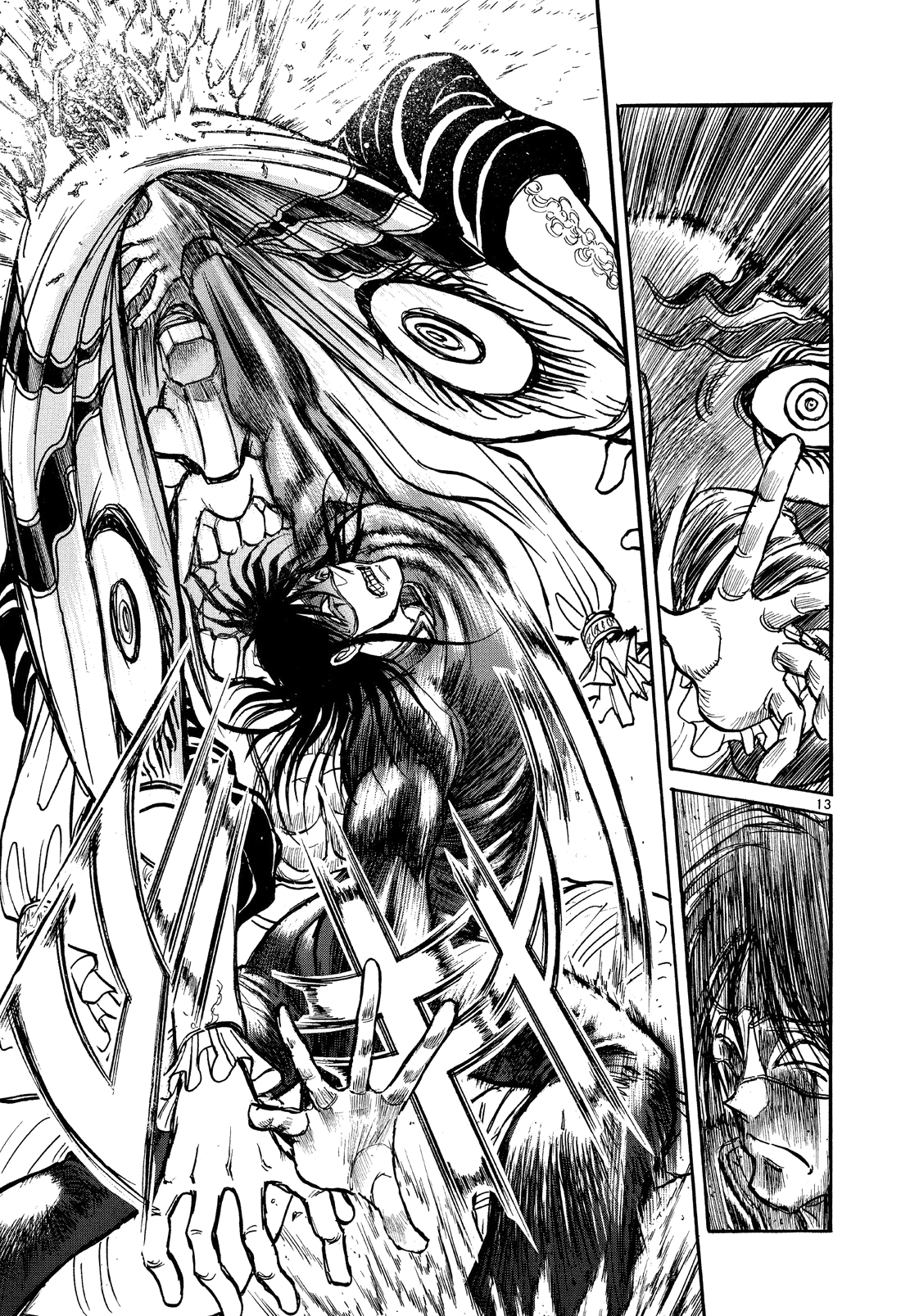 Karakuri Circus Chapter 357 page 11 - Chapter 357: Deus Ex Machina - Act 24: Narumi's 21 Blows