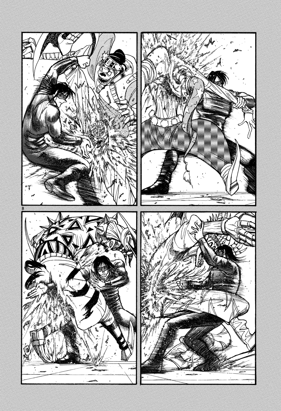 Karakuri Circus Chapter 357 page 7 - Chapter 357: Deus Ex Machina - Act 24: Narumi's 21 Blows