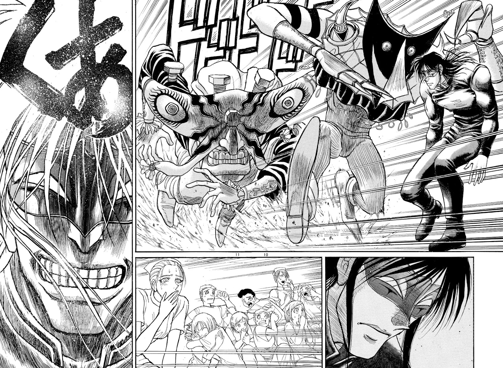 Karakuri Circus Chapter 357 page 9 - Chapter 357: Deus Ex Machina - Act 24: Narumi's 21 Blows