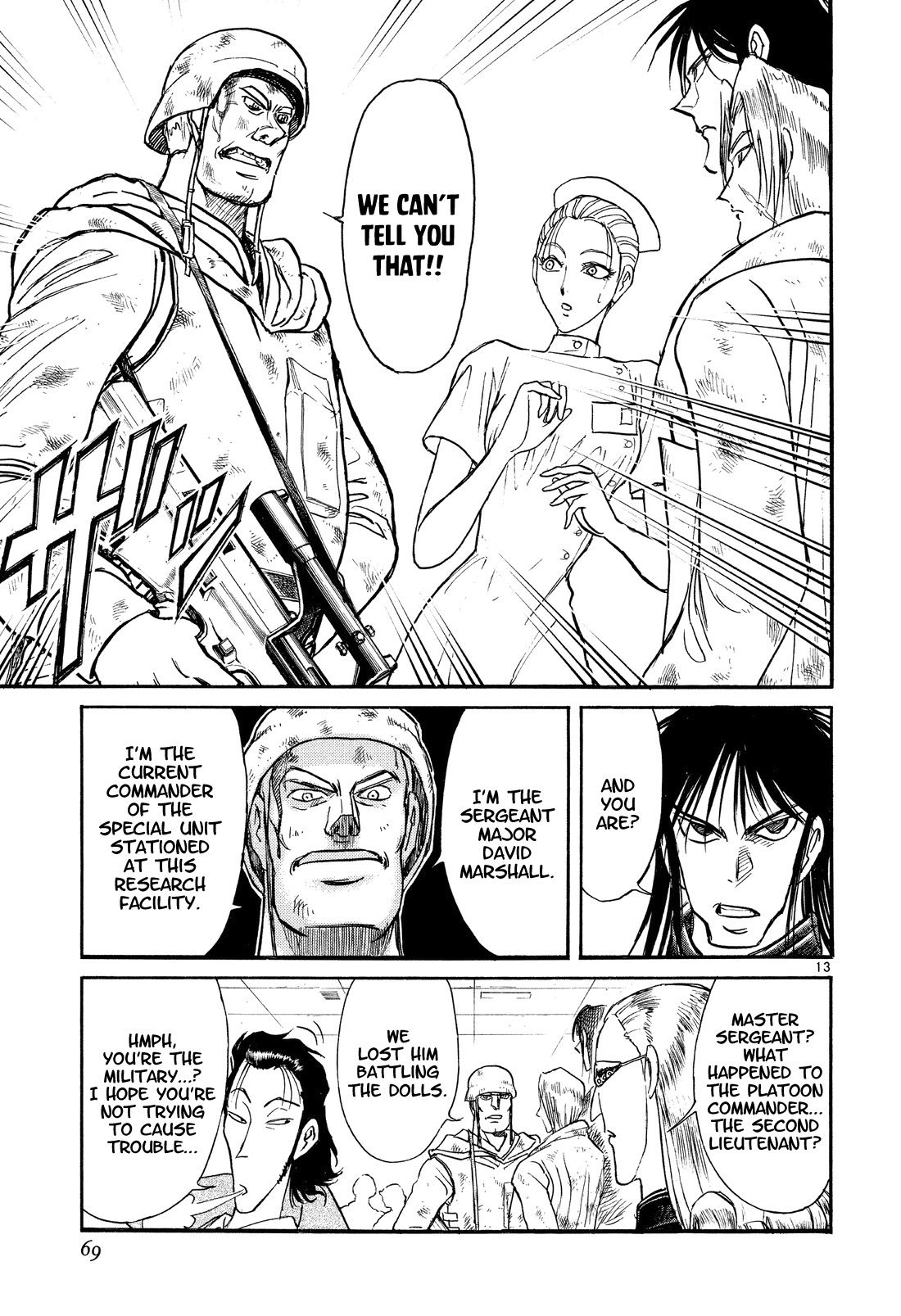 Karakuri Circus Chapter 358 page 12 - Chapter 358: Deus Ex Machina - Act 25: Head to Harry!!