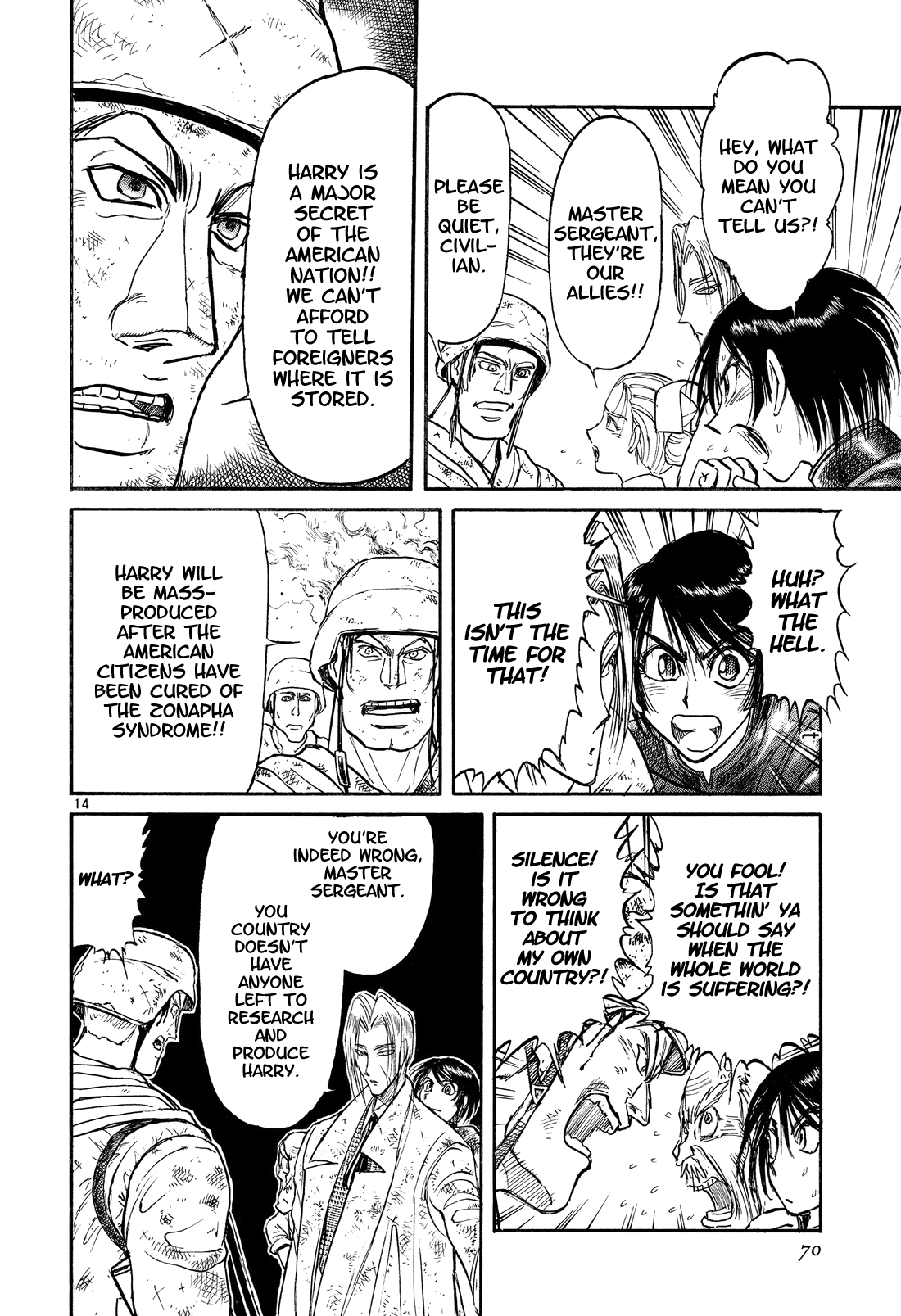 Karakuri Circus Chapter 358 page 13 - Chapter 358: Deus Ex Machina - Act 25: Head to Harry!!