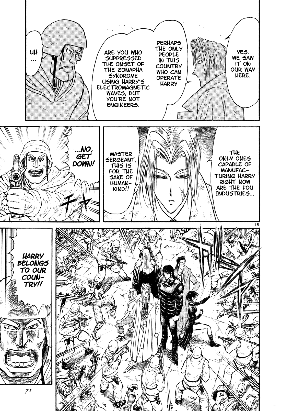 Karakuri Circus Chapter 358 page 14 - Chapter 358: Deus Ex Machina - Act 25: Head to Harry!!
