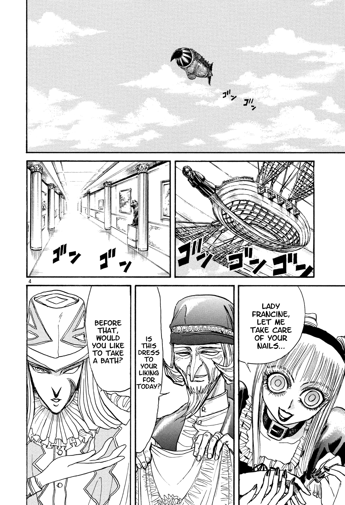 Karakuri Circus Chapter 358 page 3 - Chapter 358: Deus Ex Machina - Act 25: Head to Harry!!