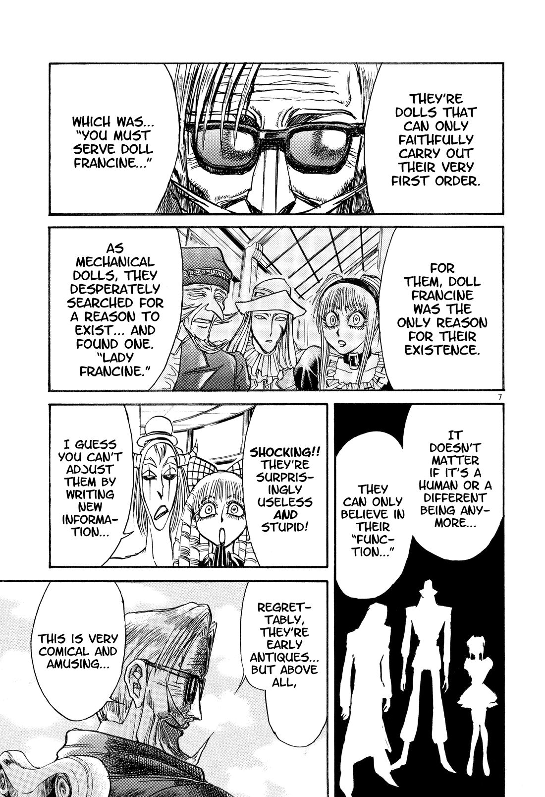 Karakuri Circus Chapter 358 page 6 - Chapter 358: Deus Ex Machina - Act 25: Head to Harry!!
